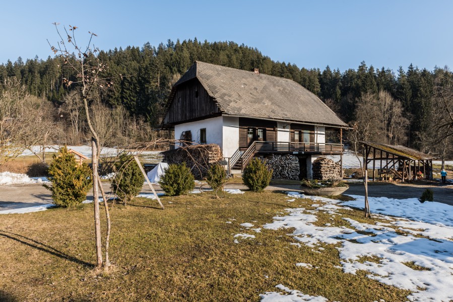 Poertschach Winklern Brockweg 58 Am Kåte vulgo Ostermann NW-Ansicht 19022017 6309