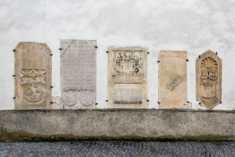 Sankt Veit an der Glan Stadtpfarrkirche hl Dreifaltigkeit 5 Epitaphien 18052018 3285