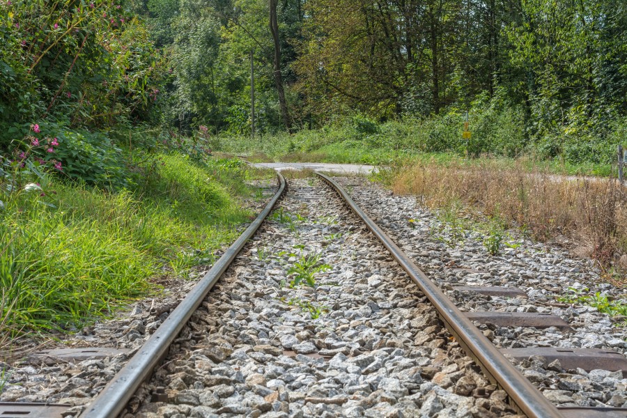 Sierning Letten Steyrtalbahn Bahnübergang