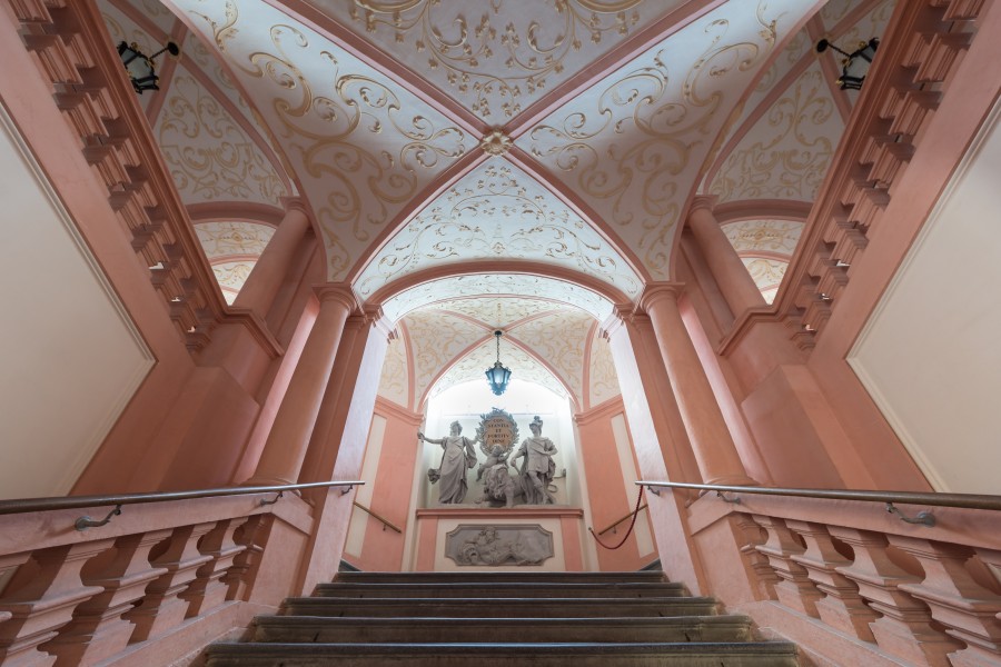Stift Melk Kaiserstiege 01