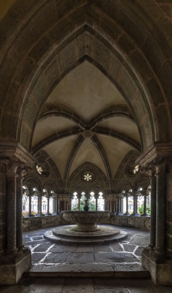 Stift Zwettl Kreuzgang Brunnenhaus 02