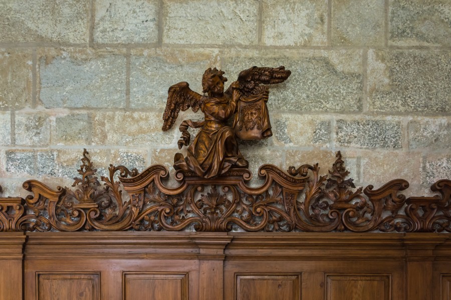 Stift Zwettl Kreuzgang Gestühl 02