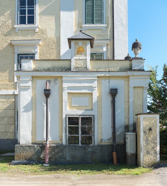 Straßburg Pöckstein 1 Schloss Pöckstein SW-Ecke 12092015 7389