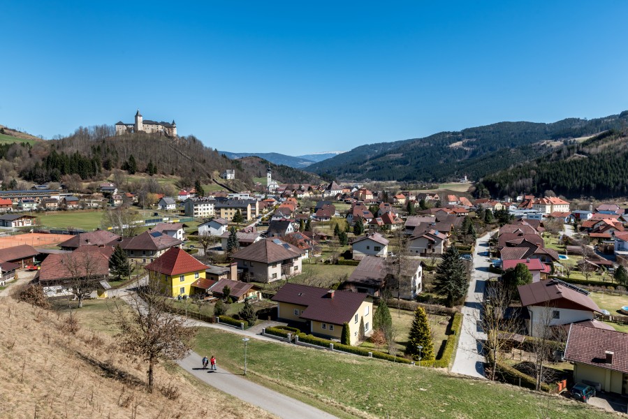 Strassburg Ansicht mit Bischofsburg Loreto-Kapelle und Stadtpfarrkirche 27032017 7163