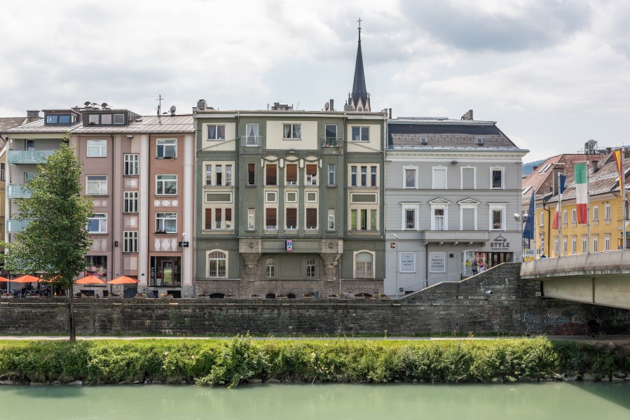 Villach Innenstadt Gerbergasse 3 Jugenstilhaus NO-Ansicht 03072018 3831