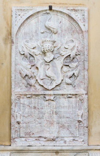 Villach Innenstadt Pfarrkirche hl. Jakob N-Aussenwand Epitaph 03082015 6483