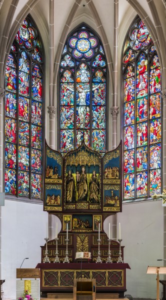 Waidhofen an der Ybbs Pfarrkirche Flügelaltar 02