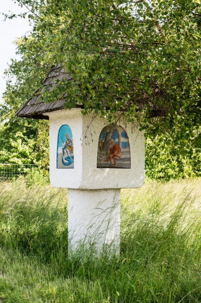 Wernberg Kantnig Kantniger Straße Säulen-Bildstock mit Nischen 30052018 5846