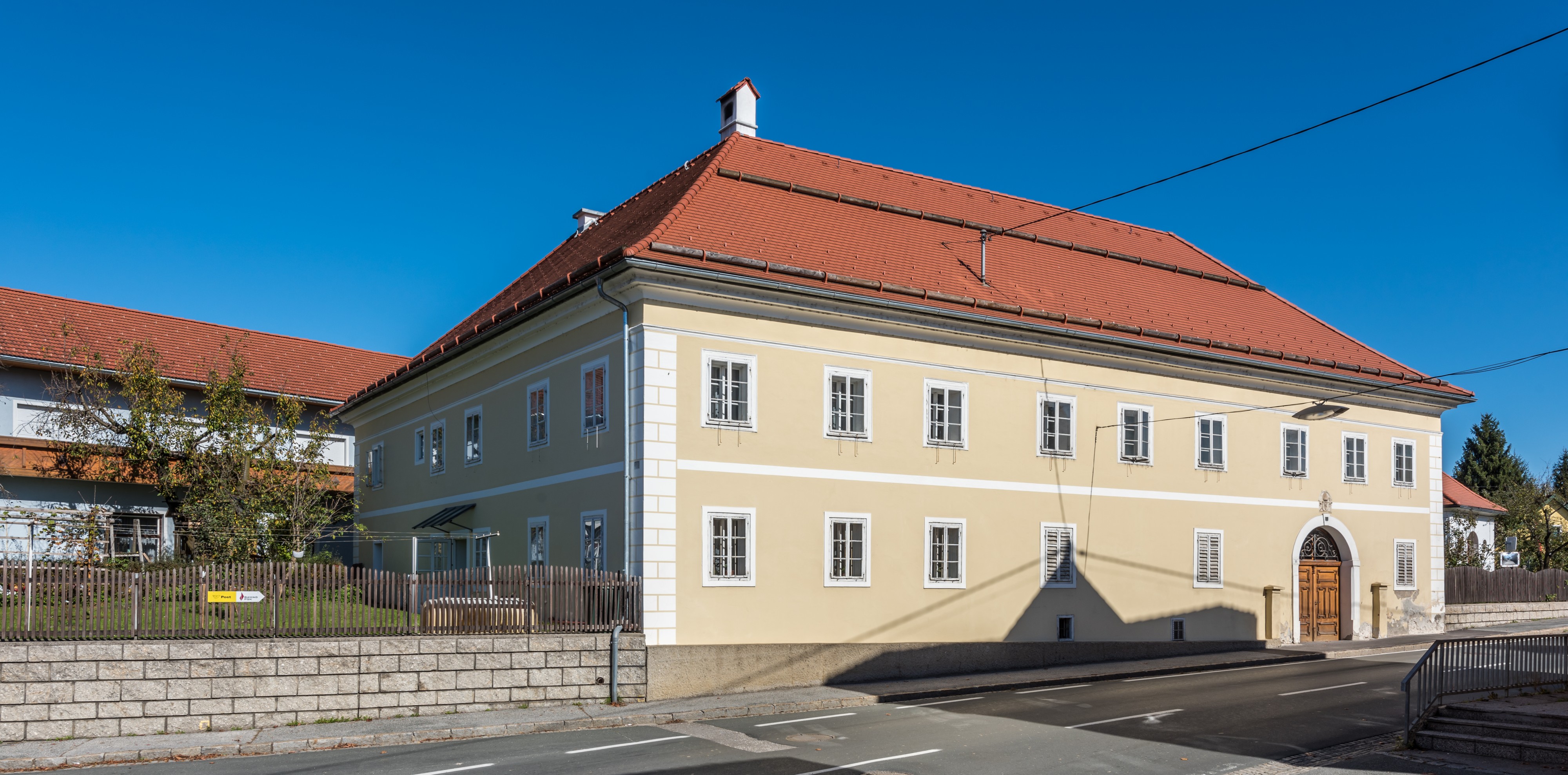 Eberndorf Bleiburger Strasse 11 ehem Propsthof SW-Ansicht 16102017 1561