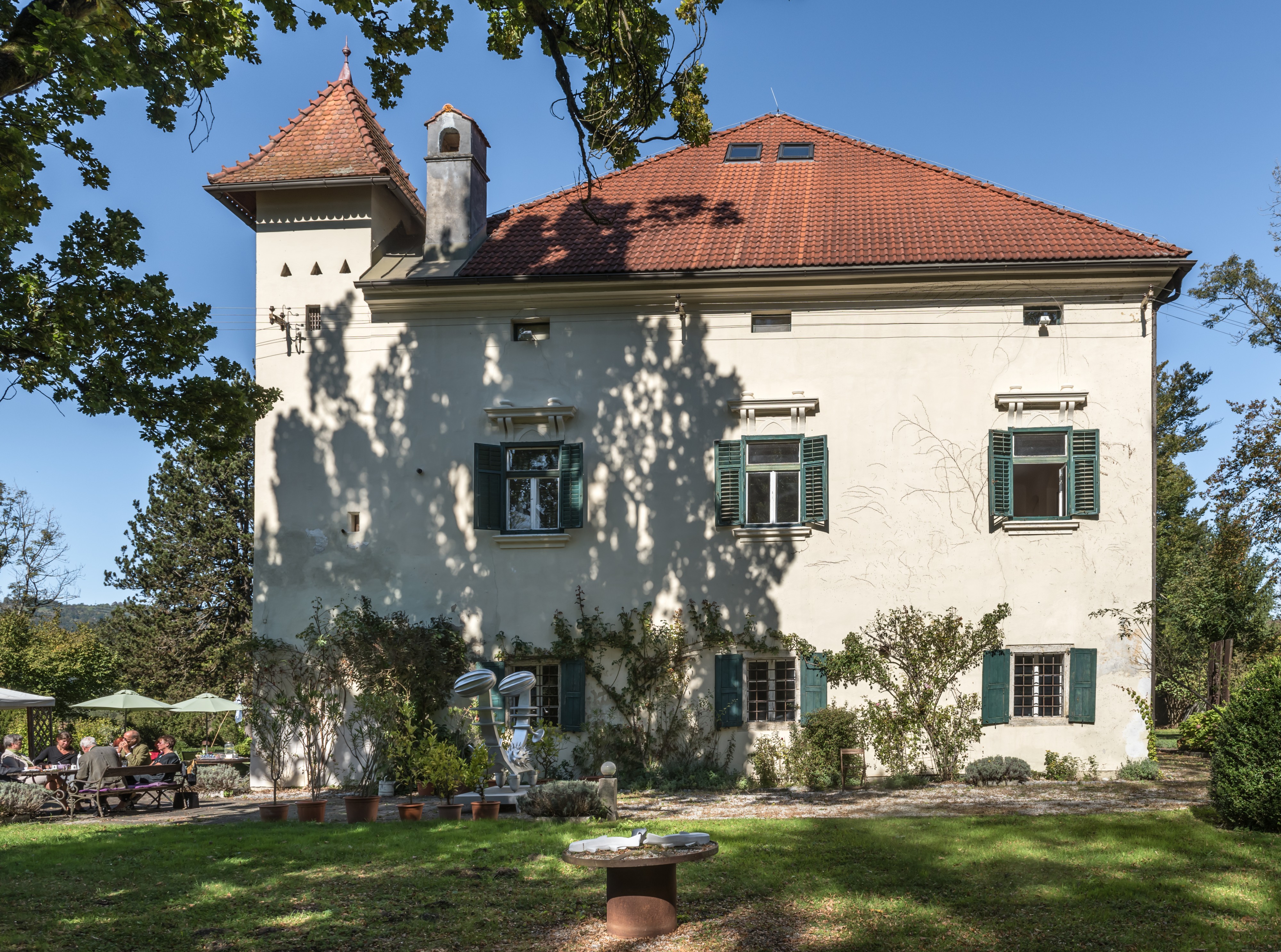 Feistritz im Rosental Weizelsdorf 1 Schloss Ebenau S-Ansicht 30092018 4821
