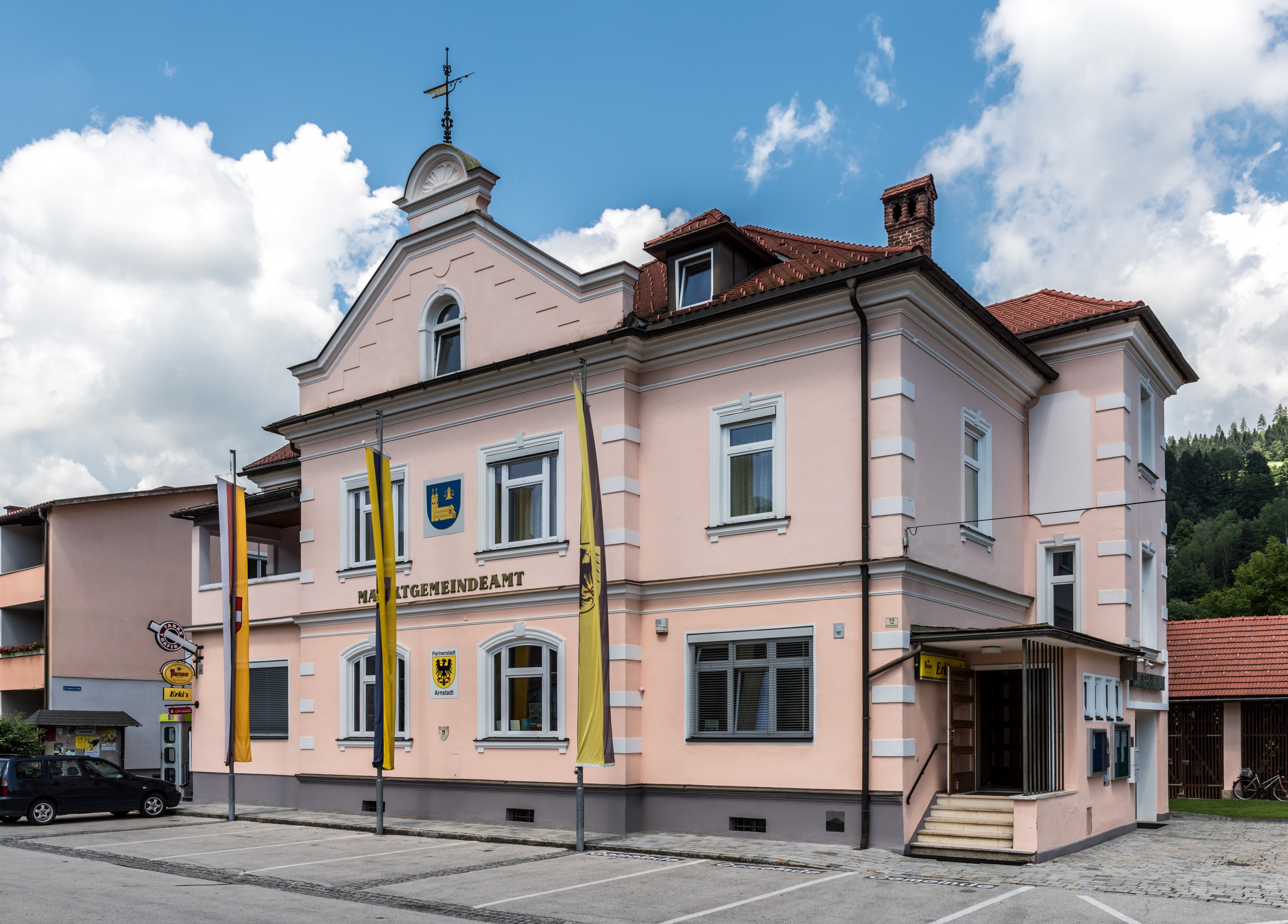 Gurk Dr-Schnerich-Strasse 12 Marktgemeindeamt SO-Ansicht 13062017 9446