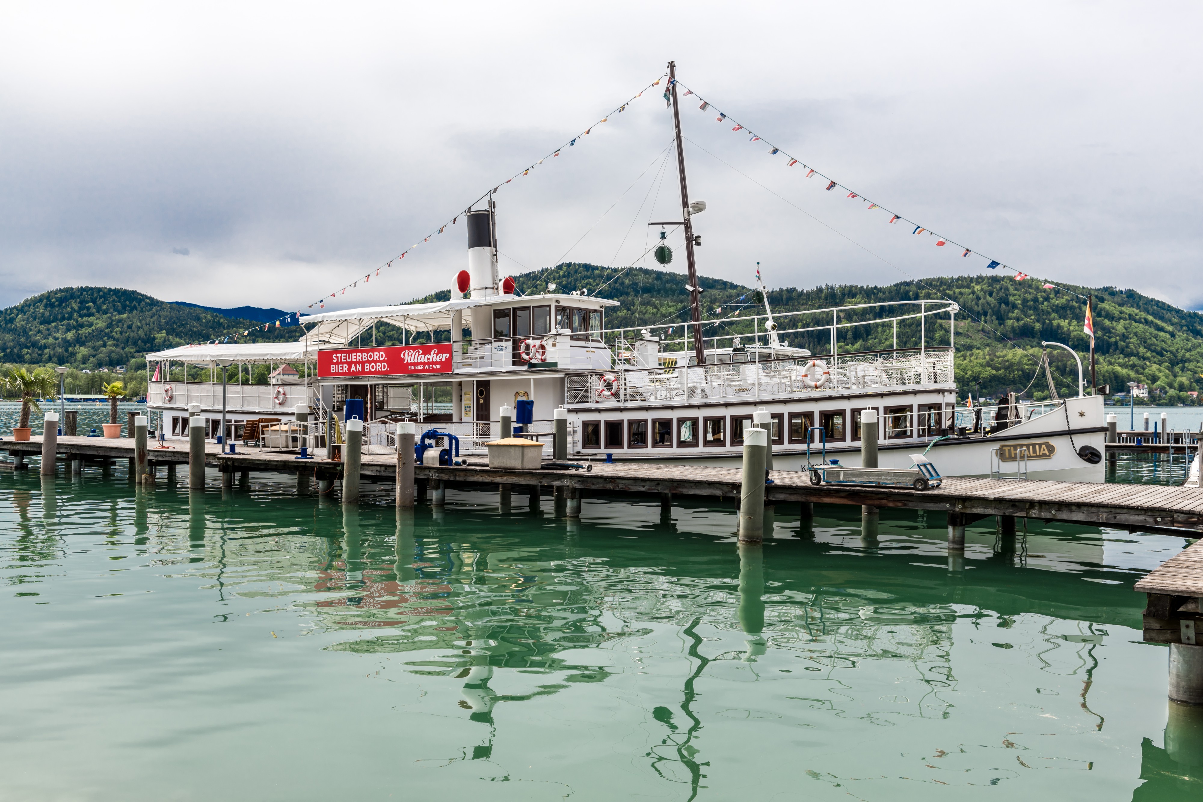 Klagenfurt Sankt Martin Friedelstrand 3 Schiffswerft Landebruecke Thalia 08052017 8269