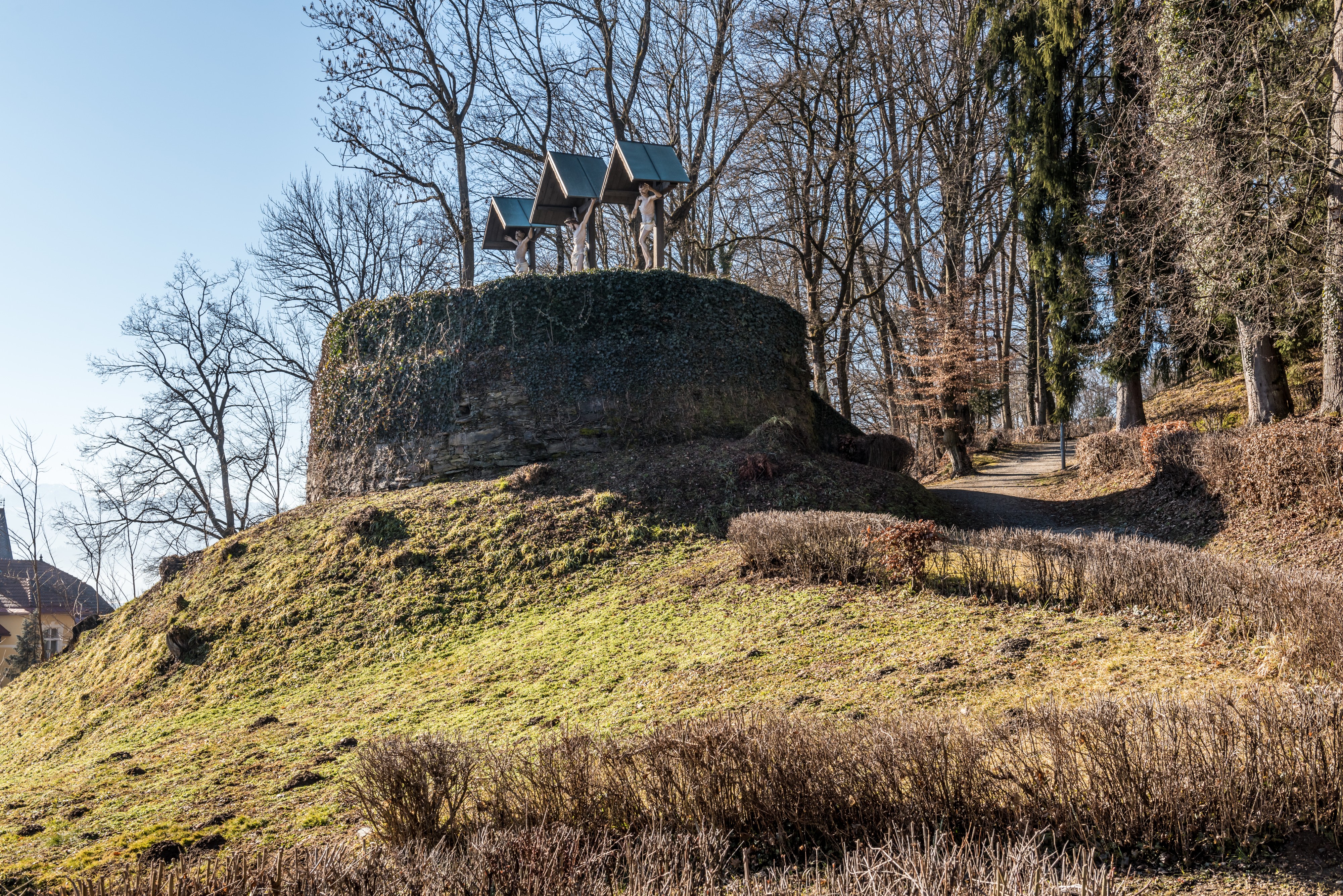 Klagenfurt Villacher Vorstadt Kreuzbergl Kalvarienberggruppe 29012018 2442