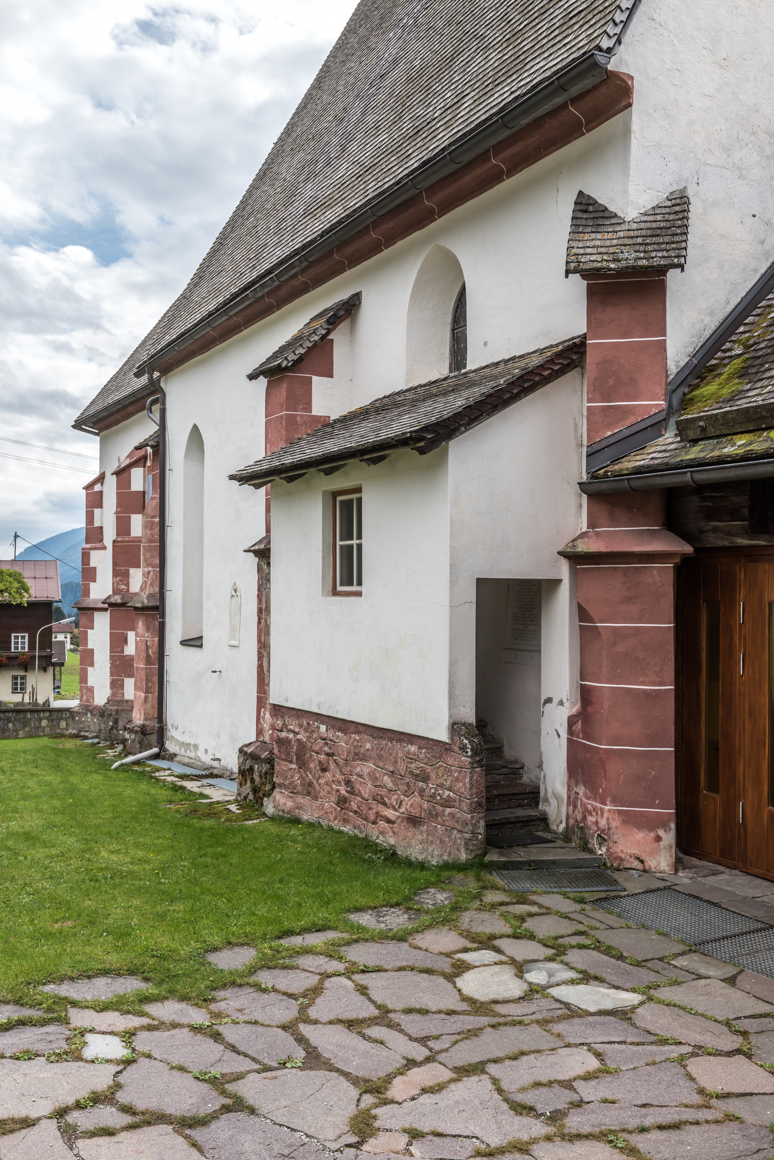 Lesachtal Liesing Pfarrkirche hl. Nikolaus NW-Teilansicht 06102018 4929