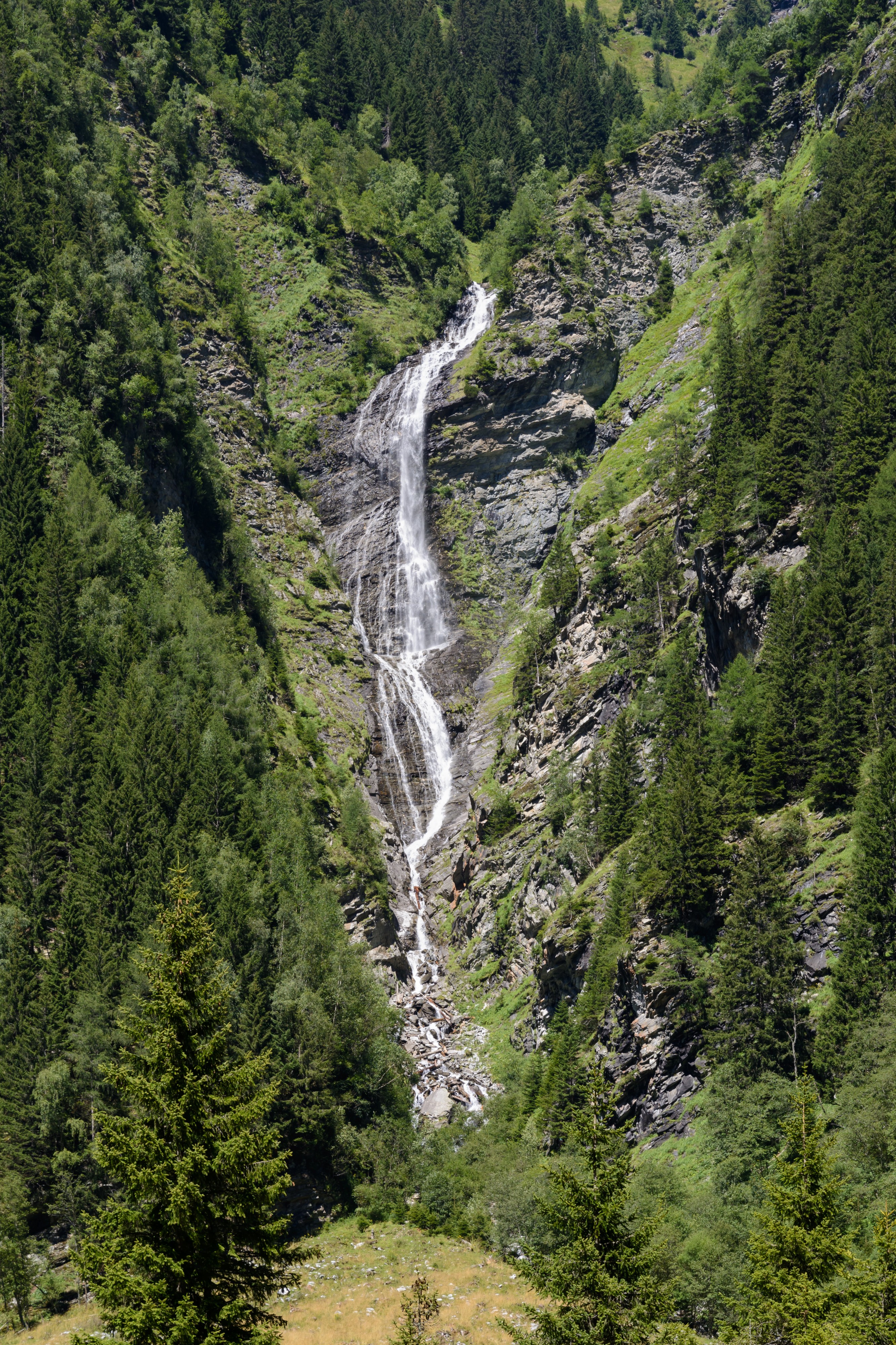Mallnitz Seebachtal Wasserfall A 01
