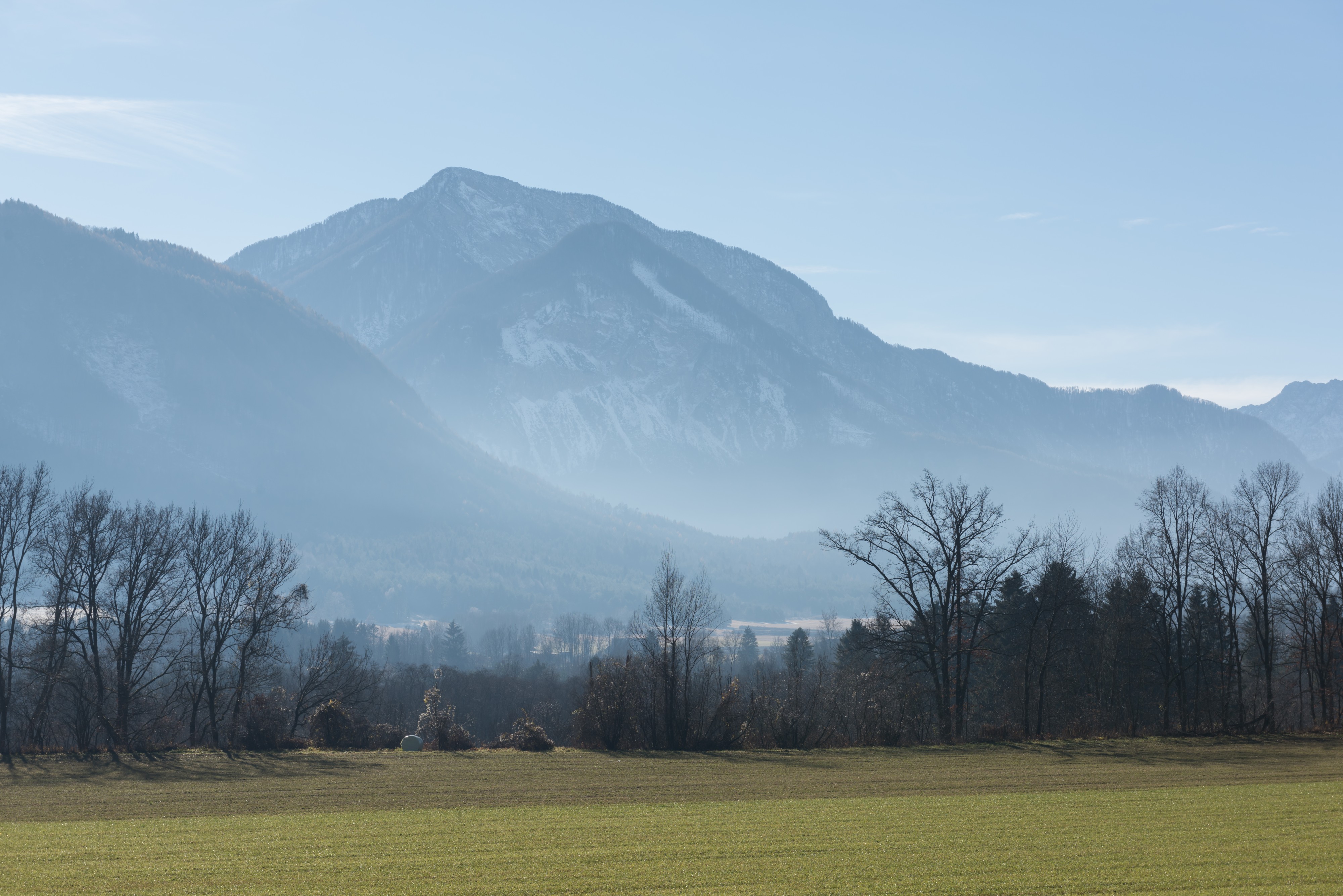 Maria Rain Unterguntschach Blick auf Ferlacher Horn 30112015 9303
