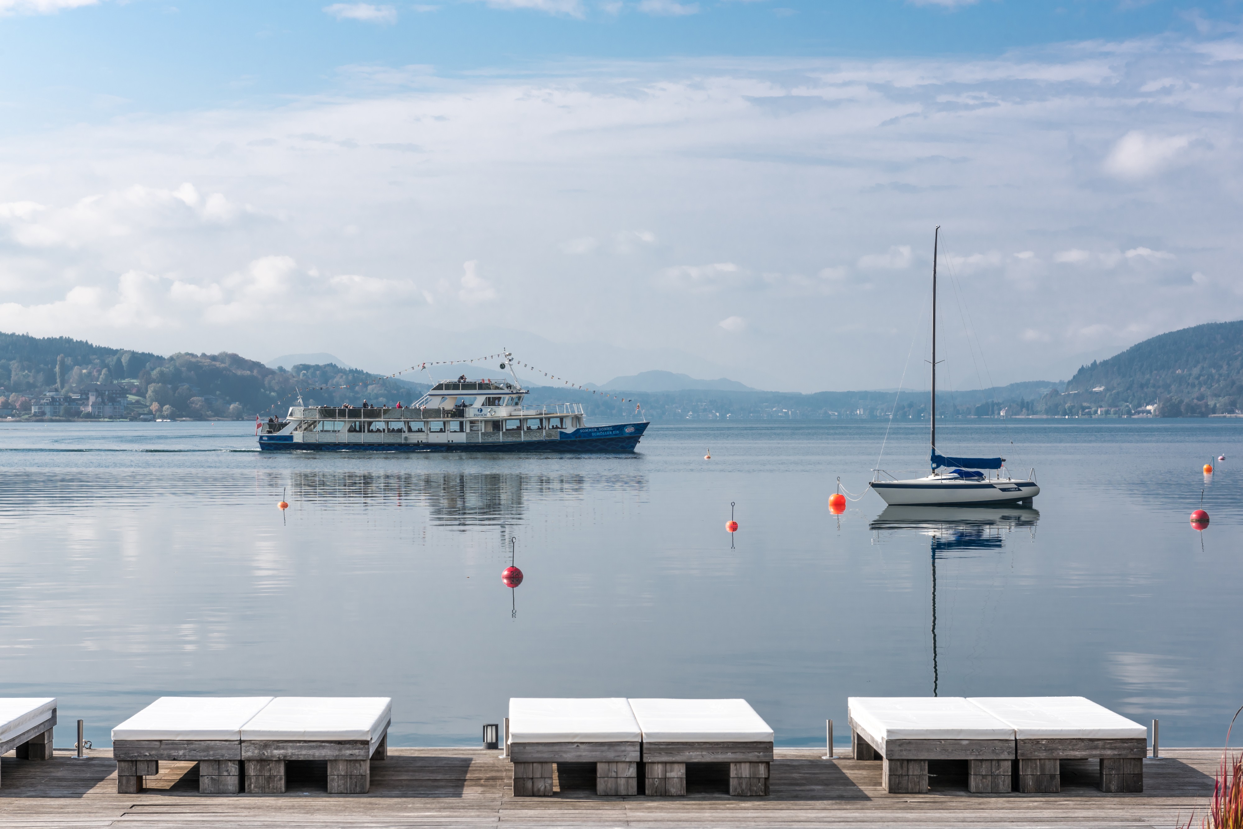 Pörtschach Johannes-Brahms-Promenade Lakes Schiff Klagenfurt 18102018 5039