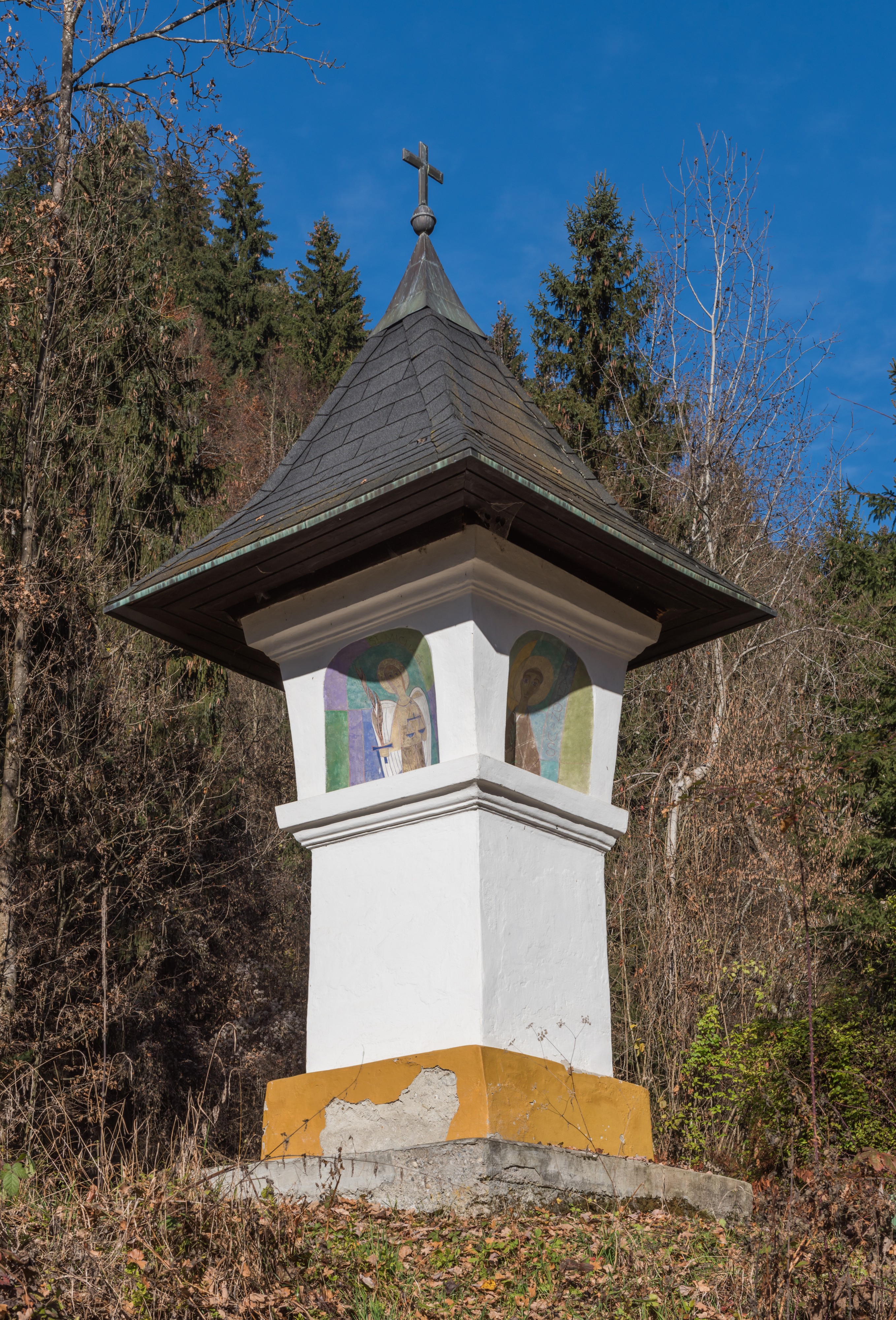 Poertschach Gaisrueckenstrasse Am Kåte Bildstock 16112015 9045