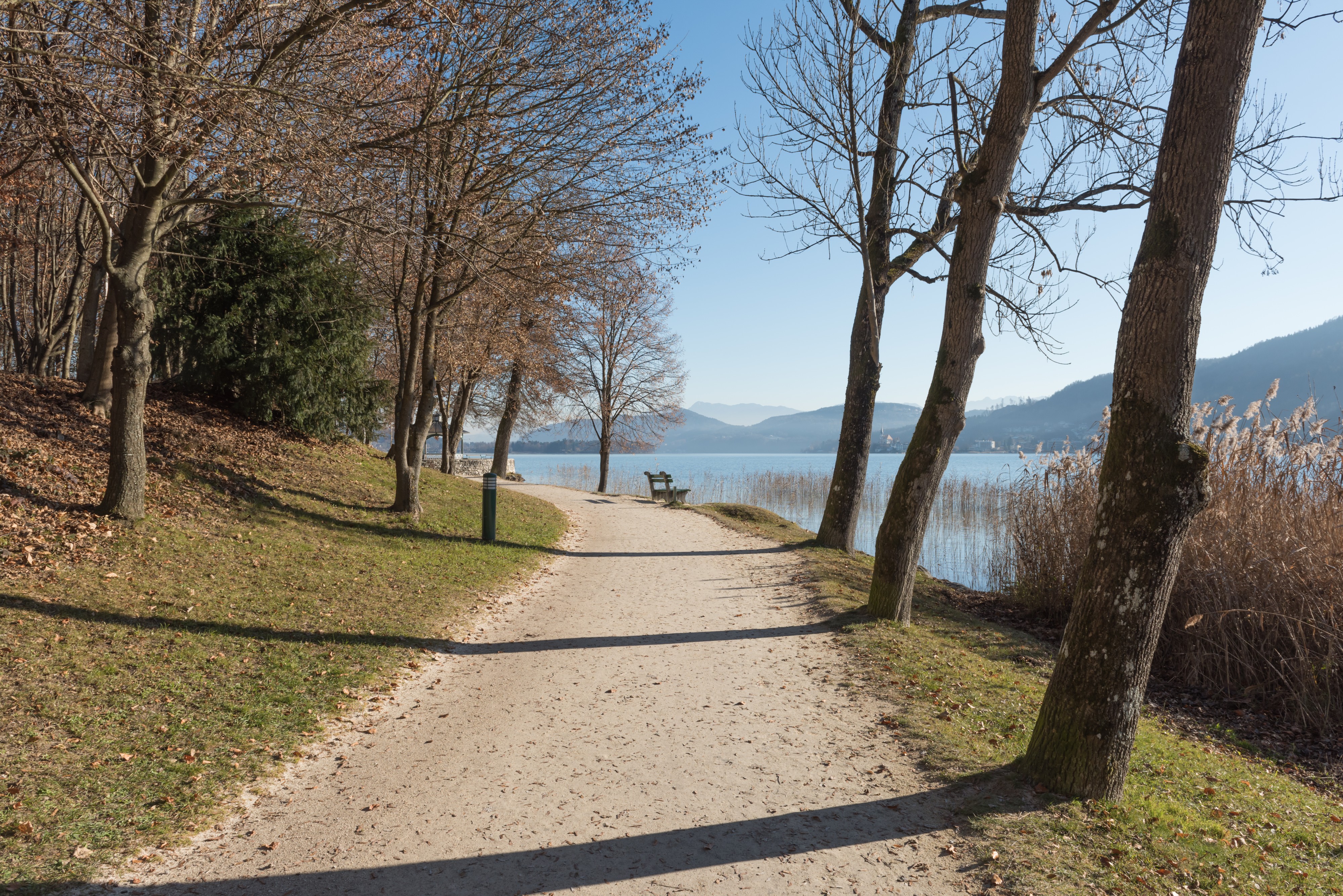 Poertschach Halbinselpromenade Landschaftspark Landspitz 15122016 5721