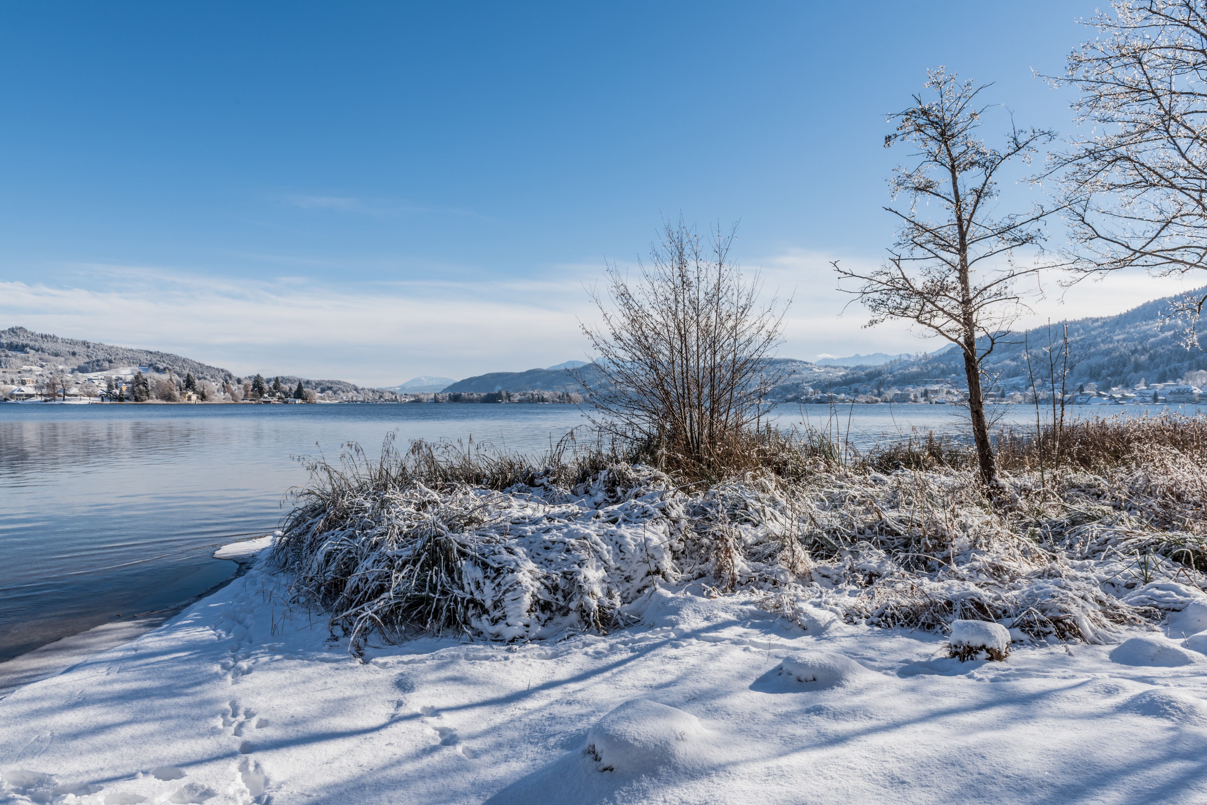 Poertschach Halbinselpromenade Seeblick nach Osten 14012017 6094