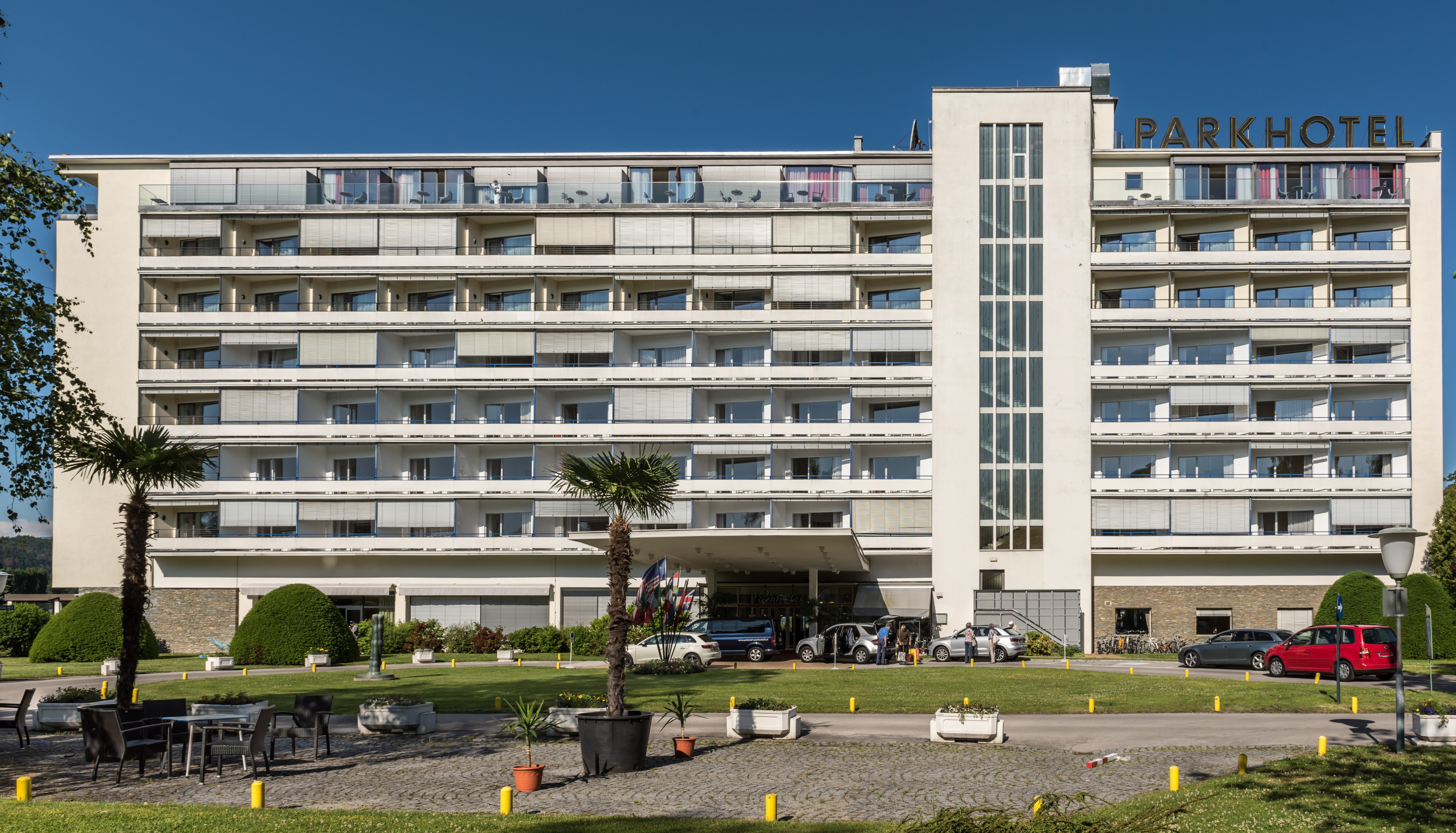 Poertschach Hans-Pruscha-Weg 5 Parkhotel Ost-Ansicht 27052017 8822