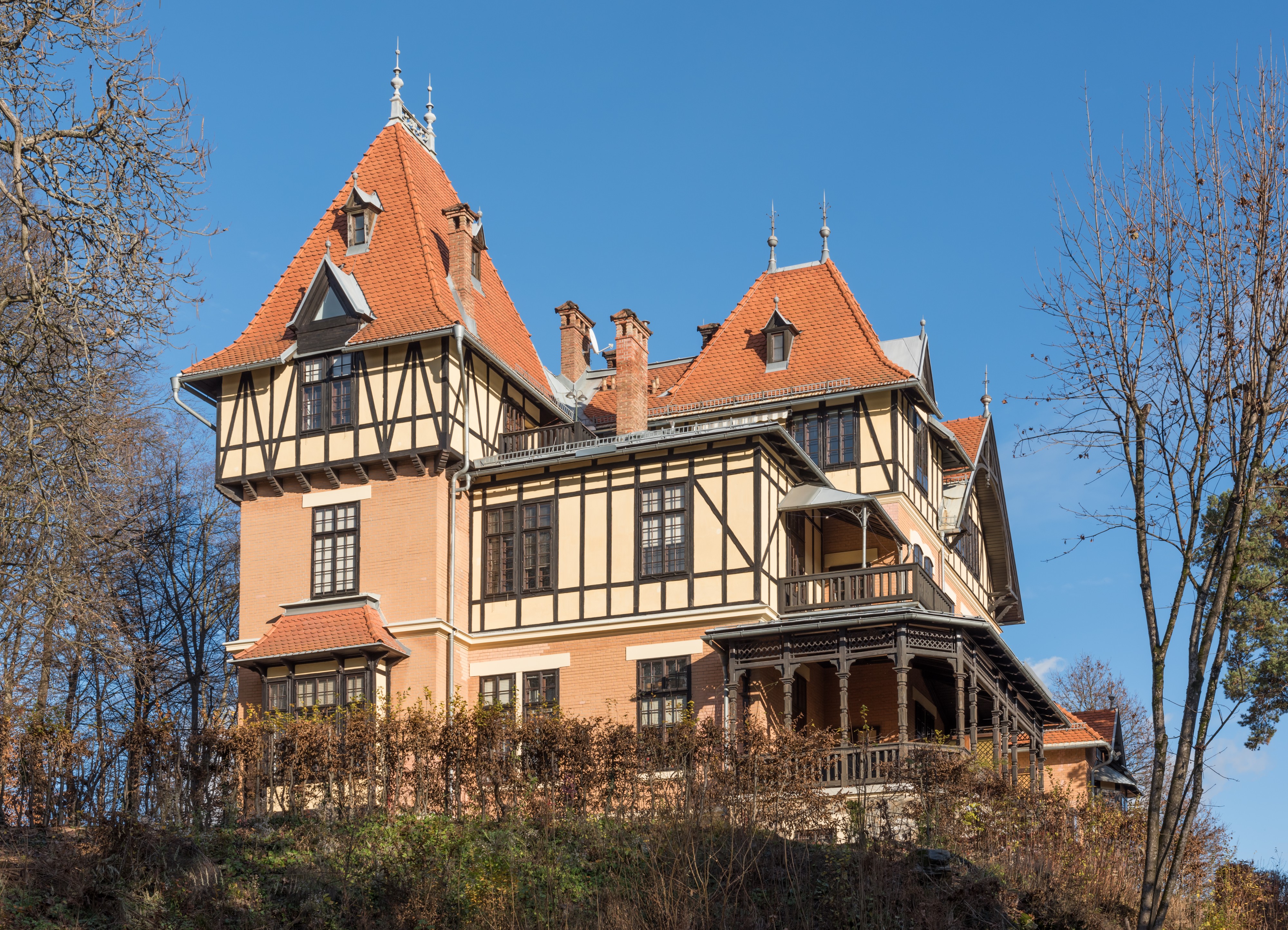 Poertschach Hauptstrasse 120 Villa Hoyos SW-Ansicht 22112015 9259