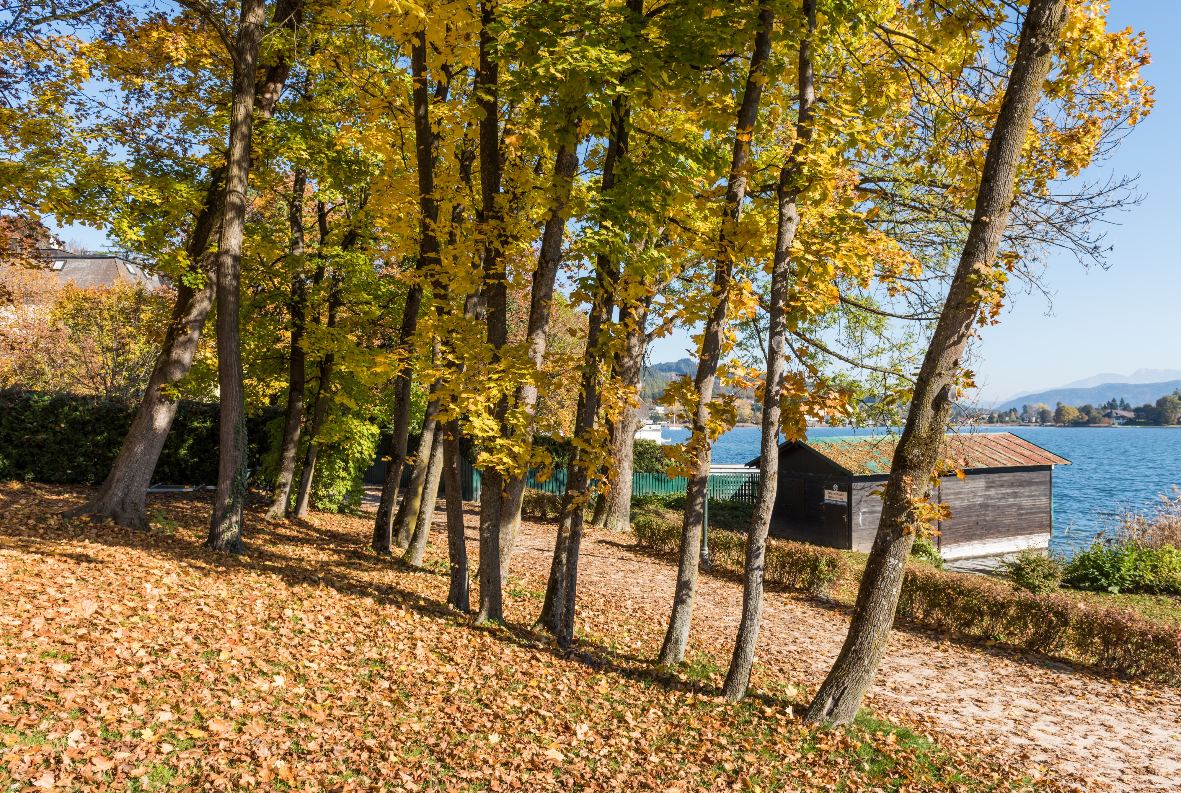 Poertschach Johannaweg Park Oesterreichische Wasserrettung 26102015 8484