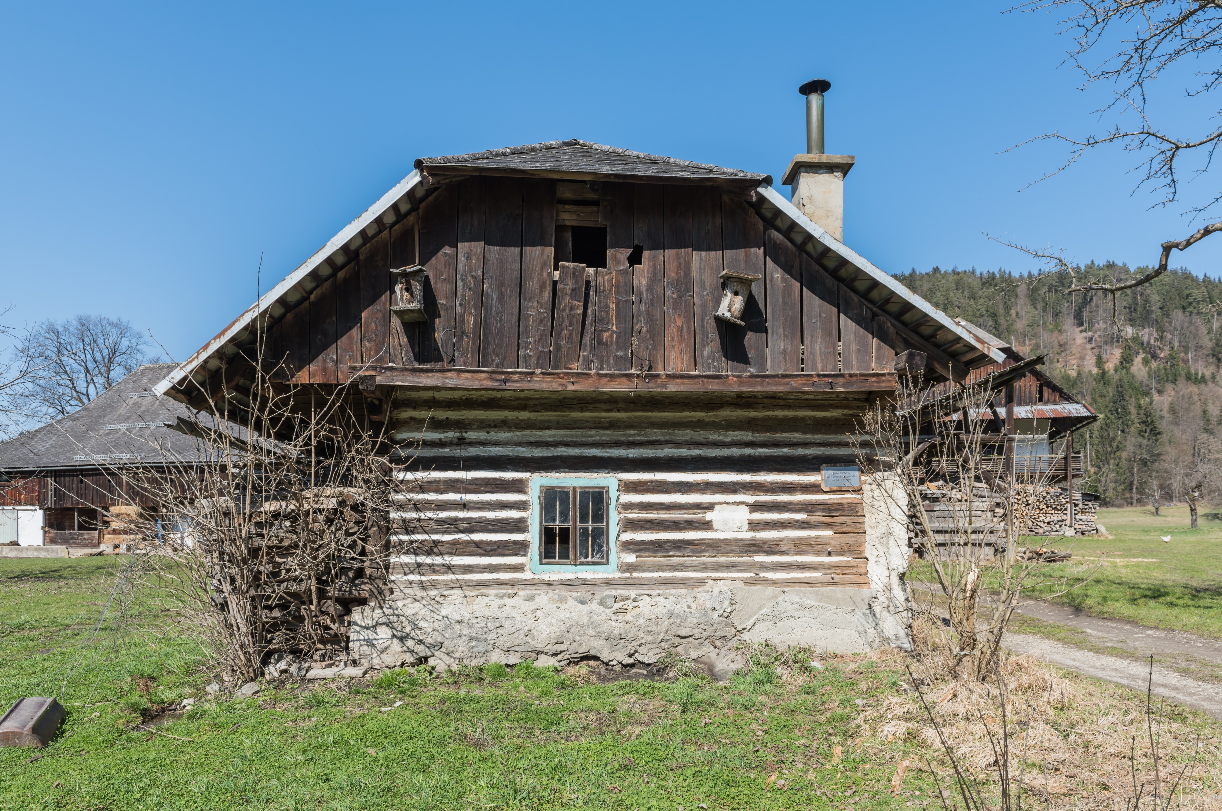 Poertschach Winklern Brockweg Brockhof aufgelassene Schmiede S-Ansicht 20032016 1032