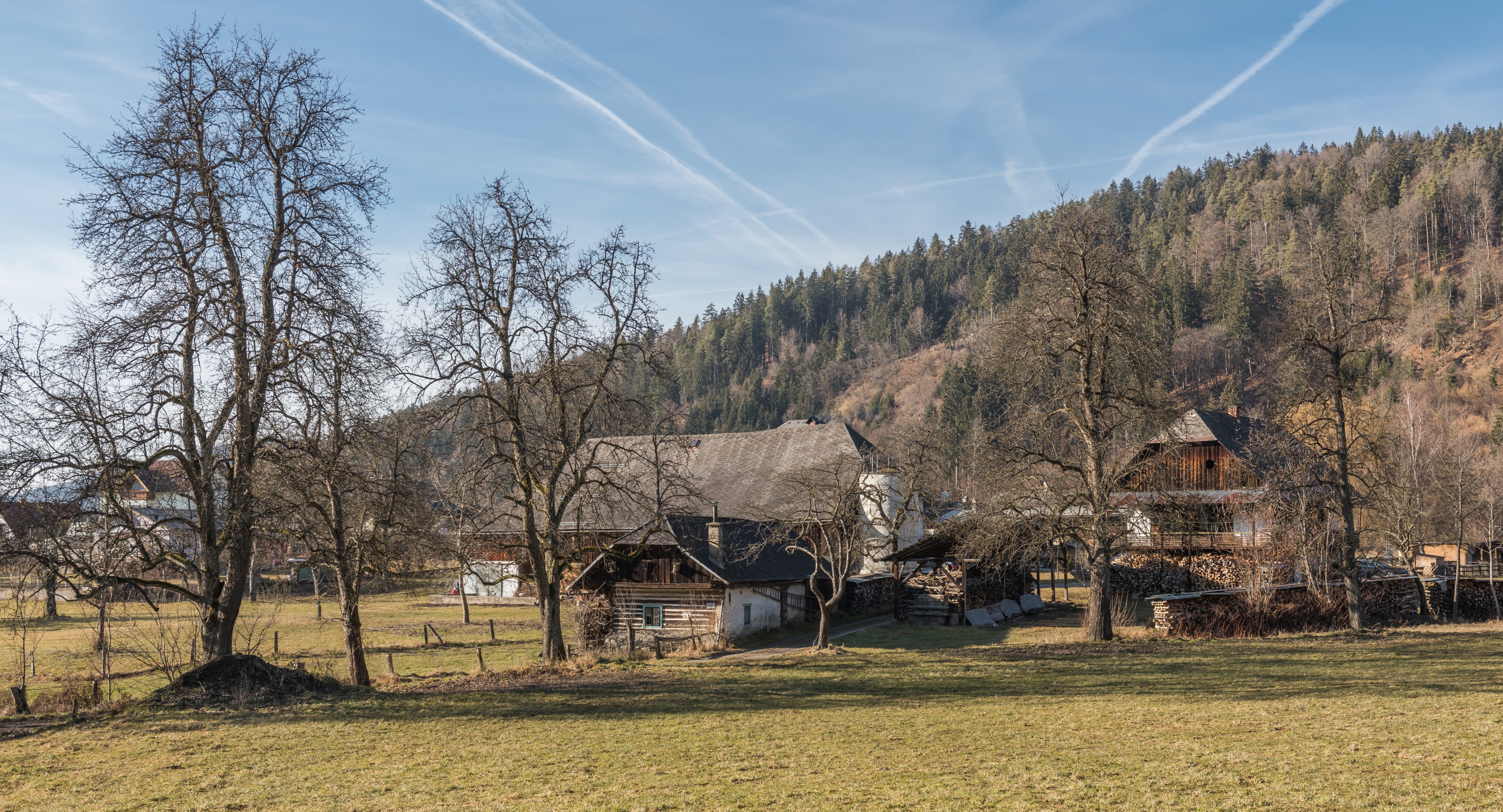 Poertschach Winklern Brockweg Brockhof und vulgo Ostermann 06022016 0533