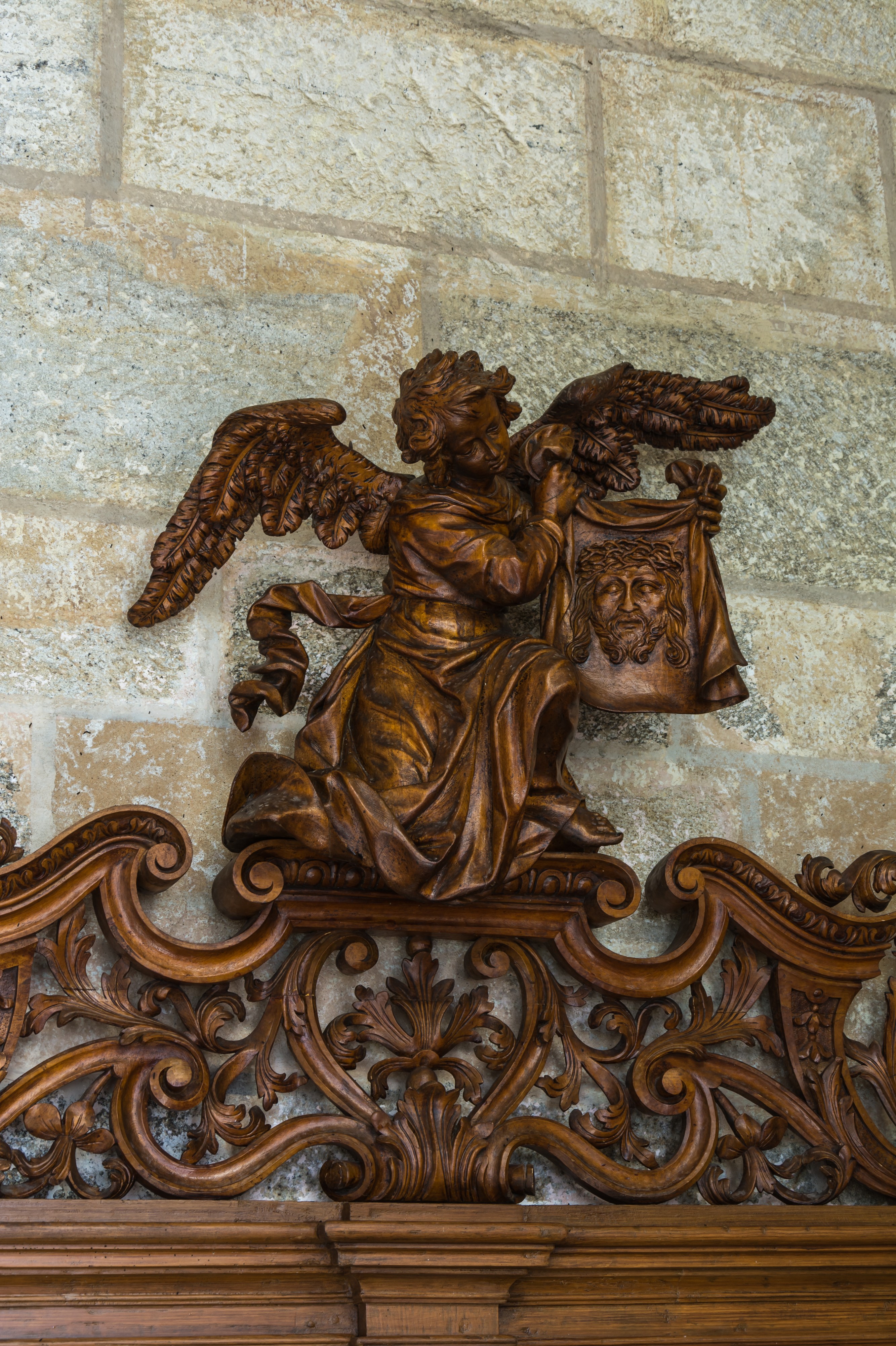 Stift Zwettl Kreuzgang Gestühl 03
