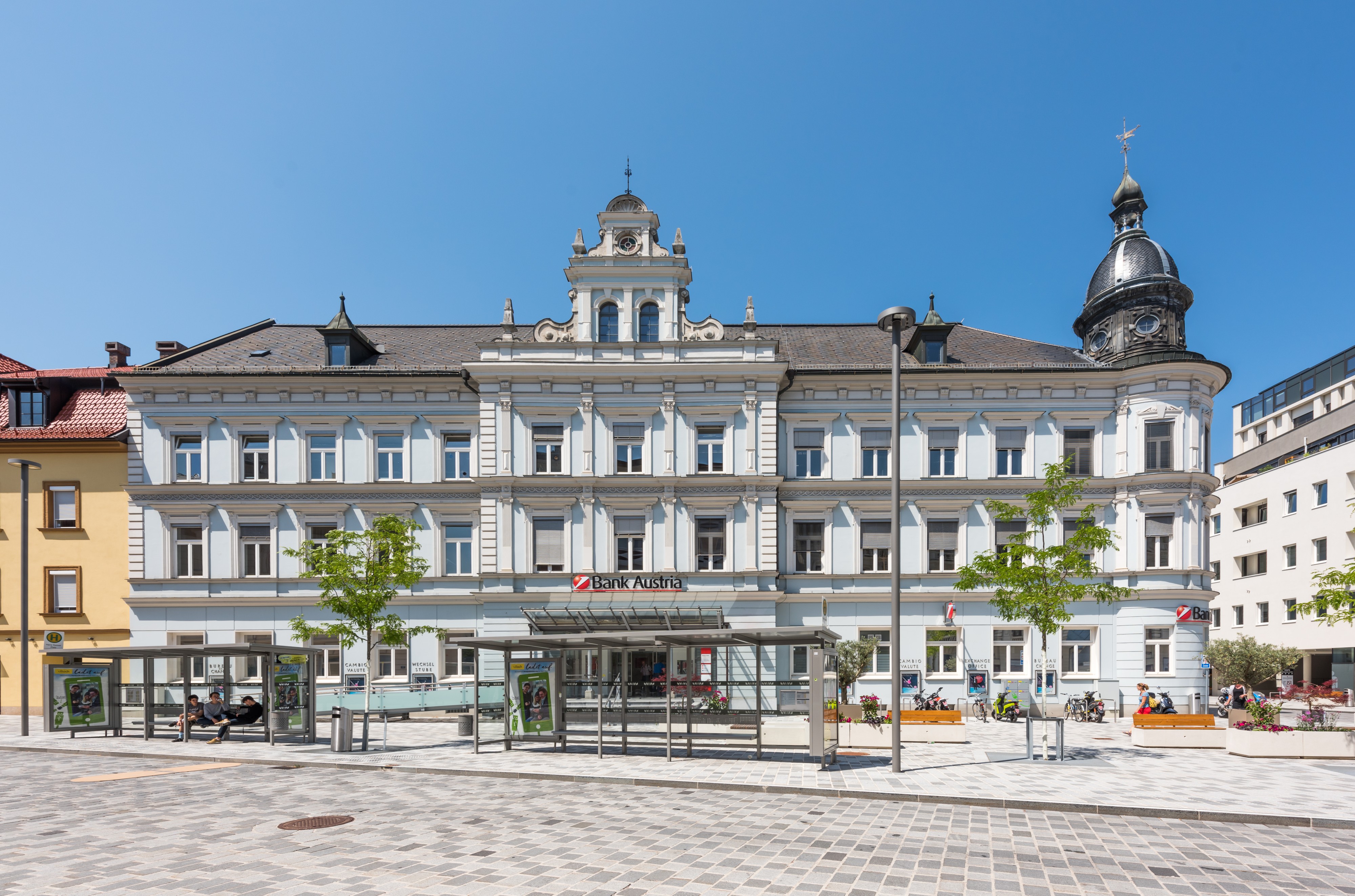 Villach City Hans-Gasser-Platz 8 Bank Austria Creditanstalt S-Ansicht 02072018 3798