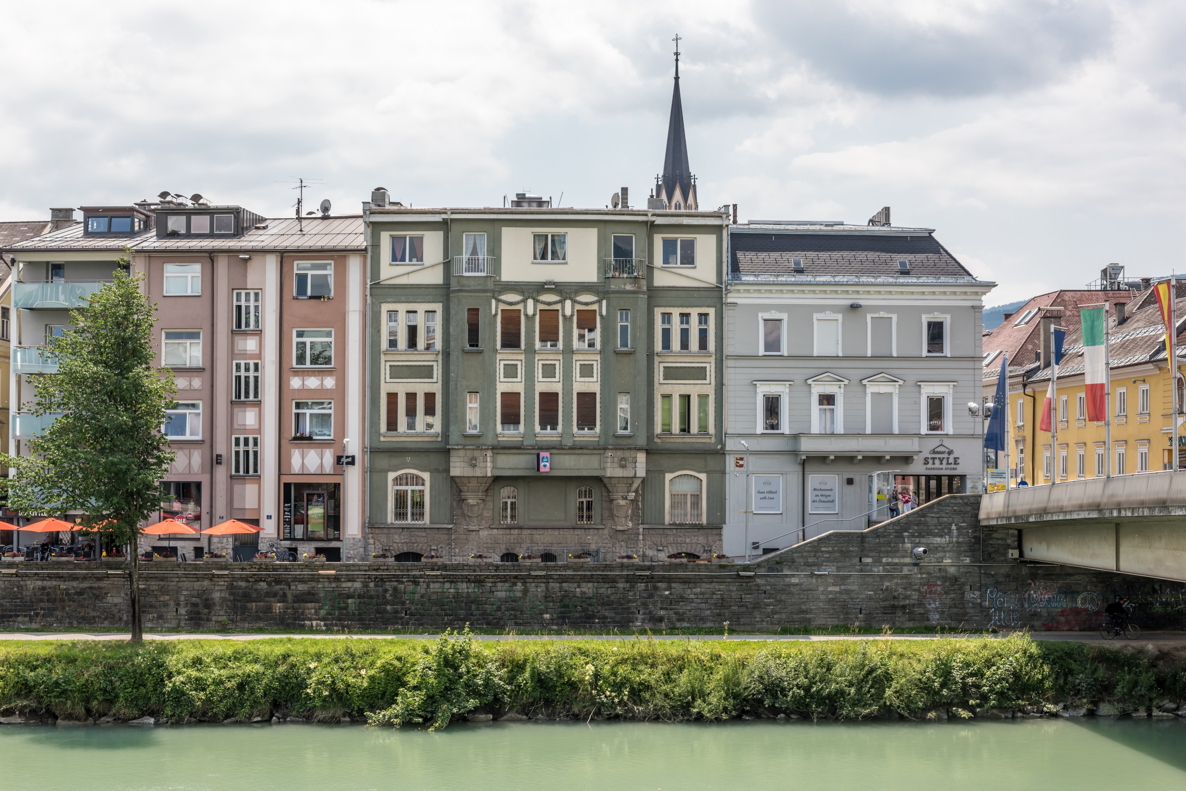 Villach Innenstadt Gerbergasse 3 Jugenstilhaus NO-Ansicht 03072018 3831