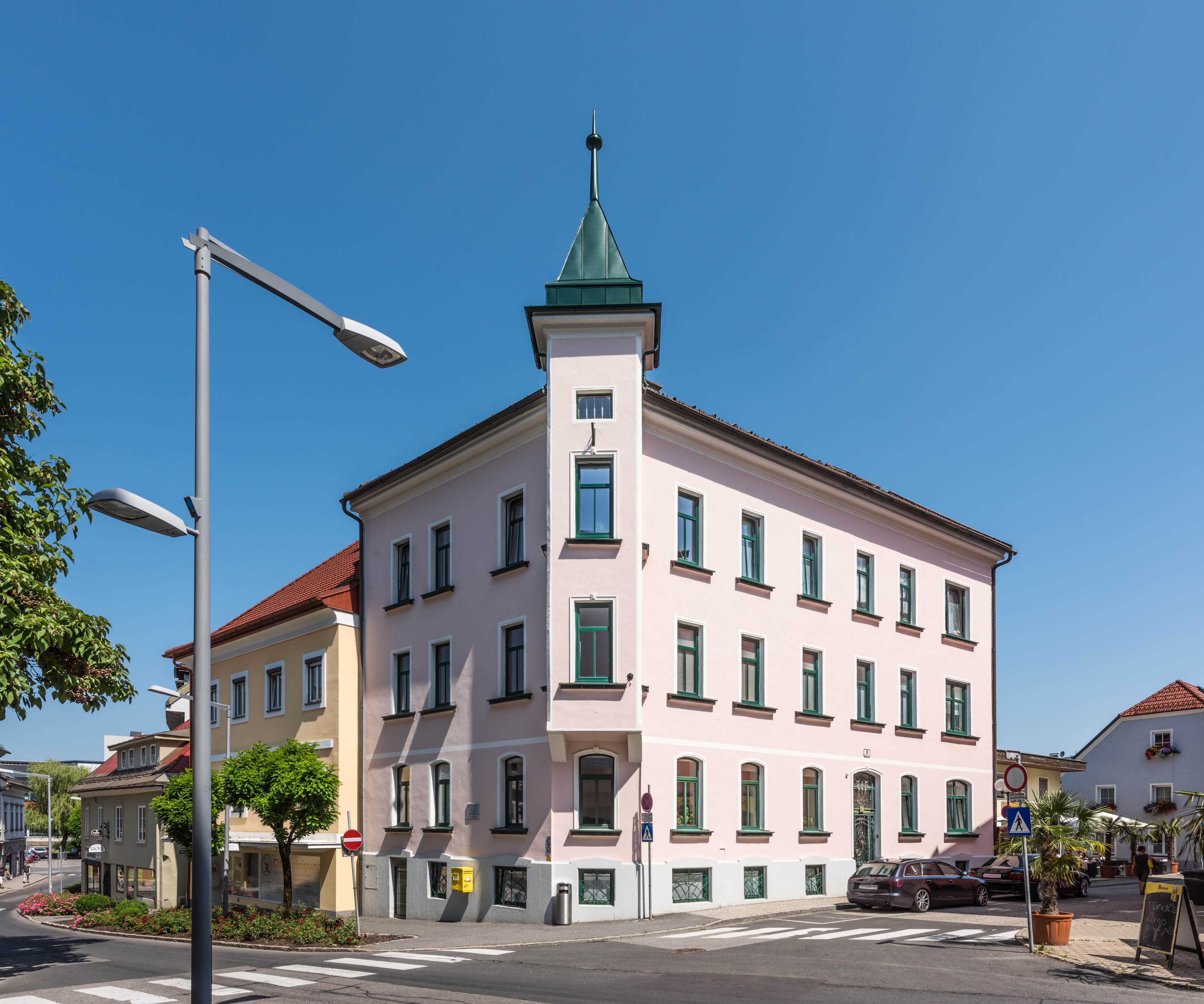 Villach Perau Leiningengasse 9 gotisches Wohnhaus W-Ansicht 02072018 3821