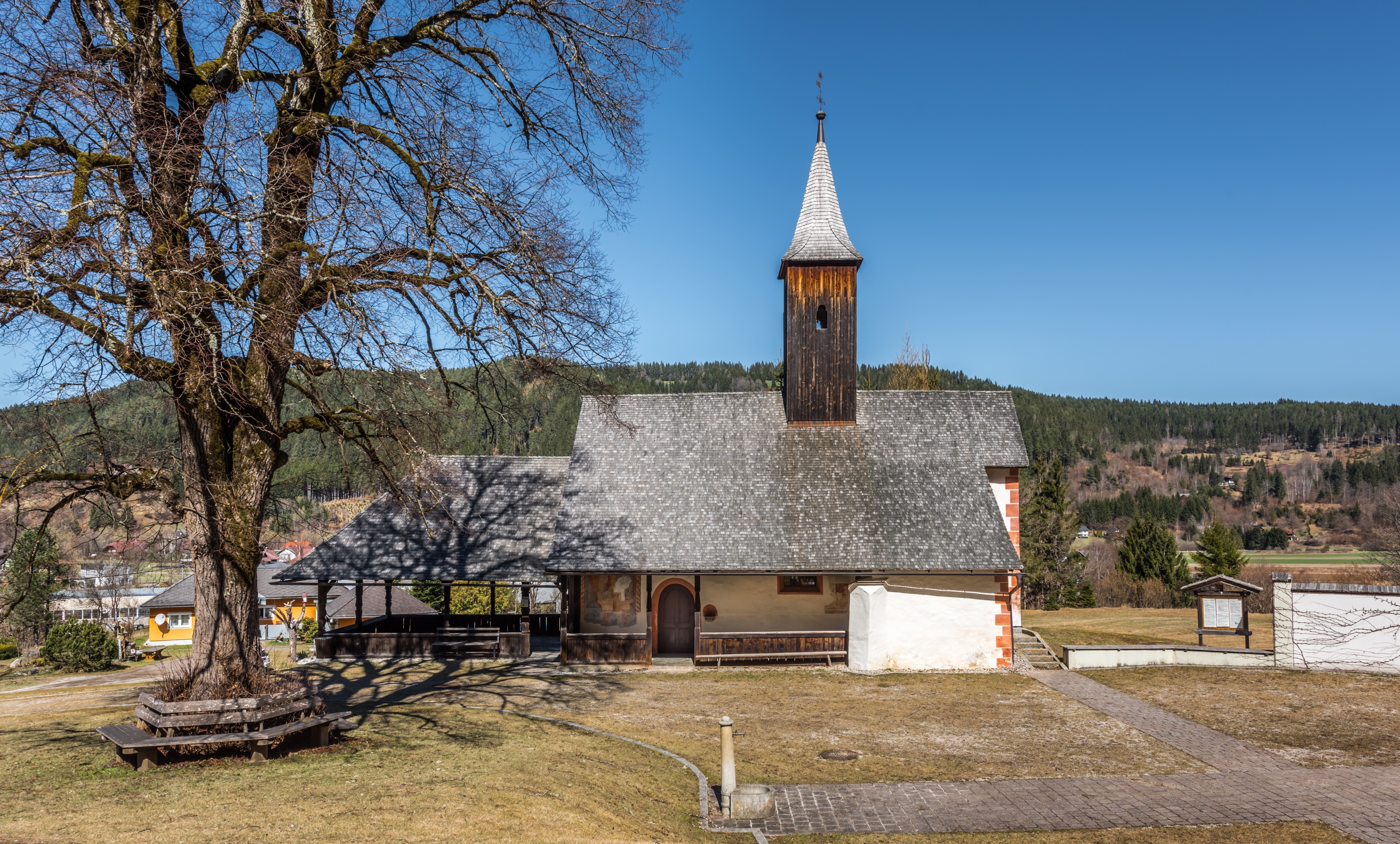 Weitensfeld Magdalenenstrasse Filialkirche hl Maria Magdalena 27032017 7034
