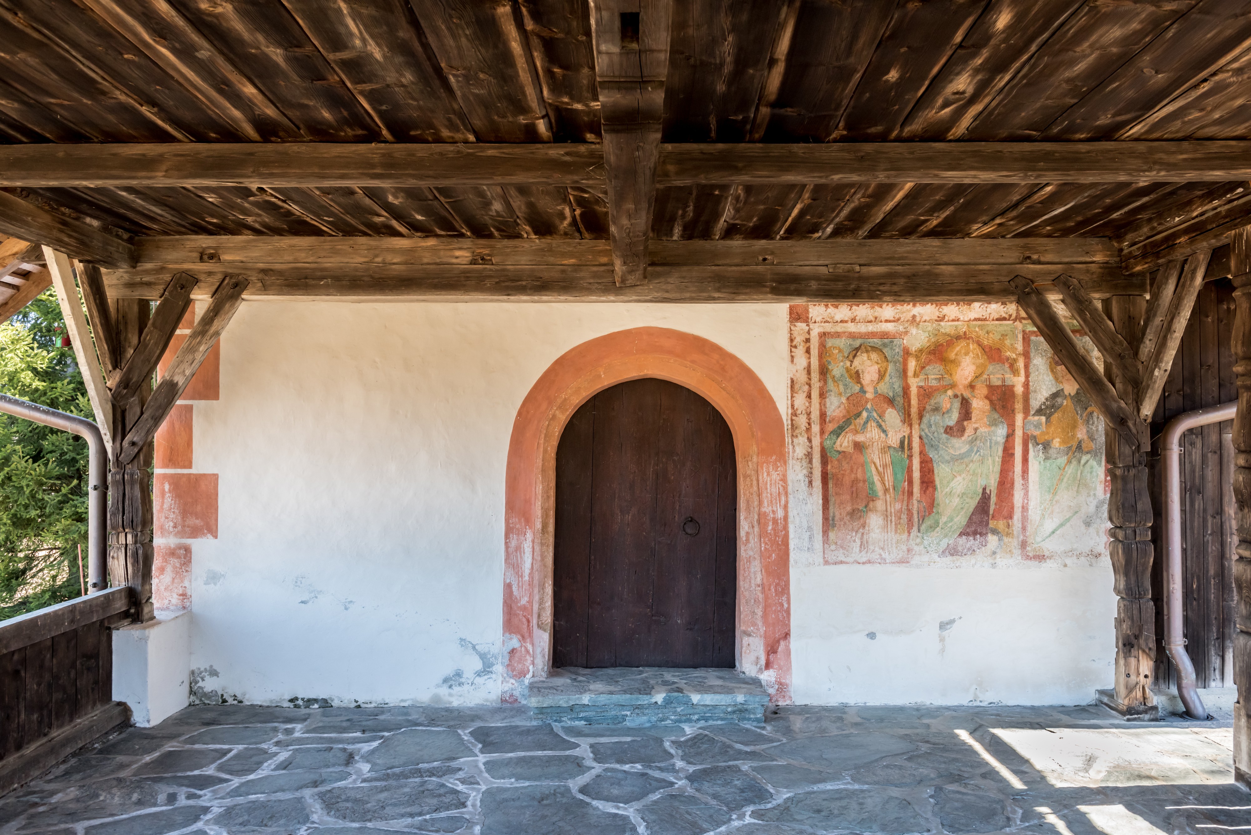 Weitensfeld Magdalenenstrasse Filialkirche hl Maria Magdalena Vorhalle 27032017 7054