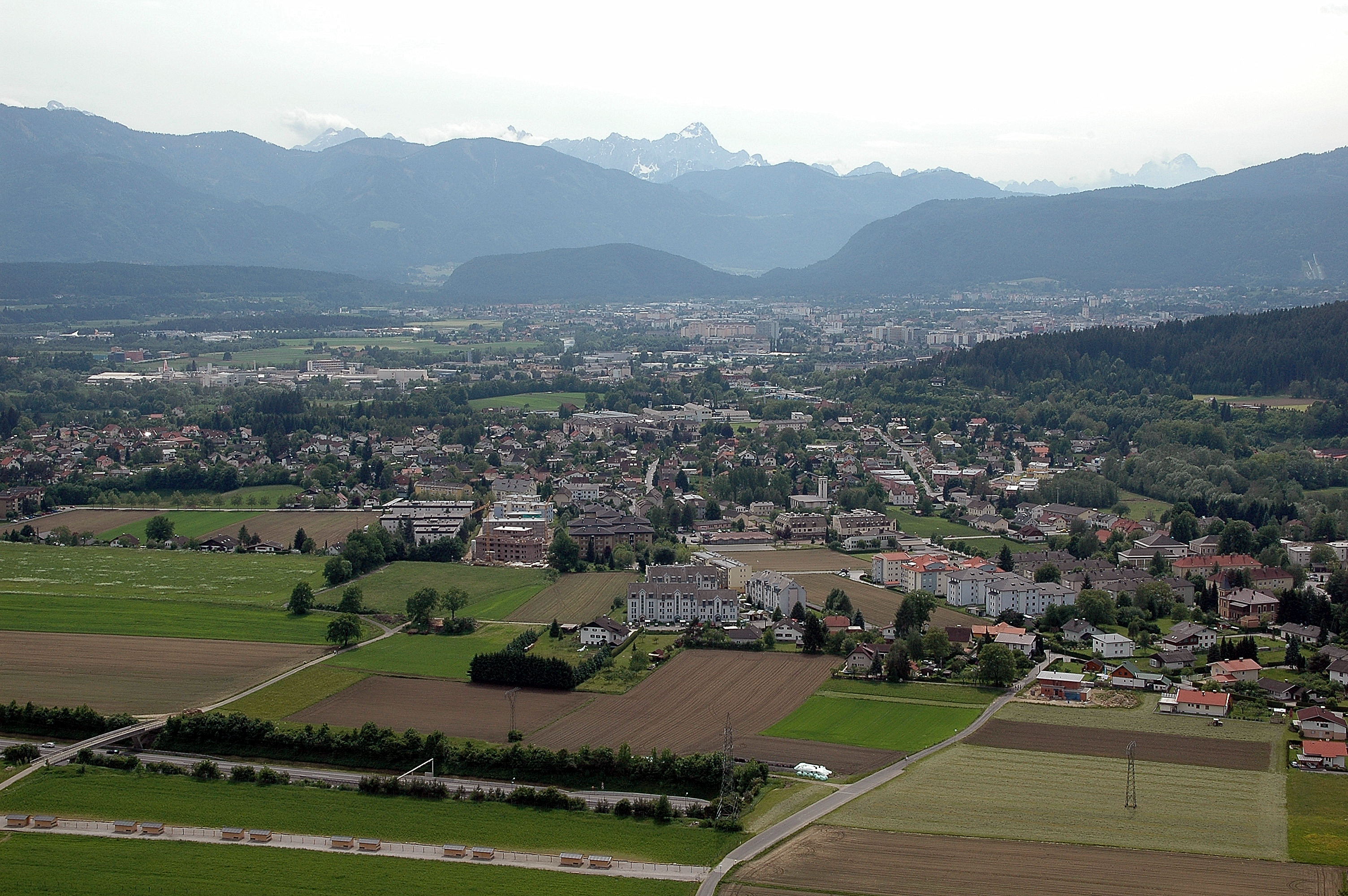 Villach Blick von Landskron 01