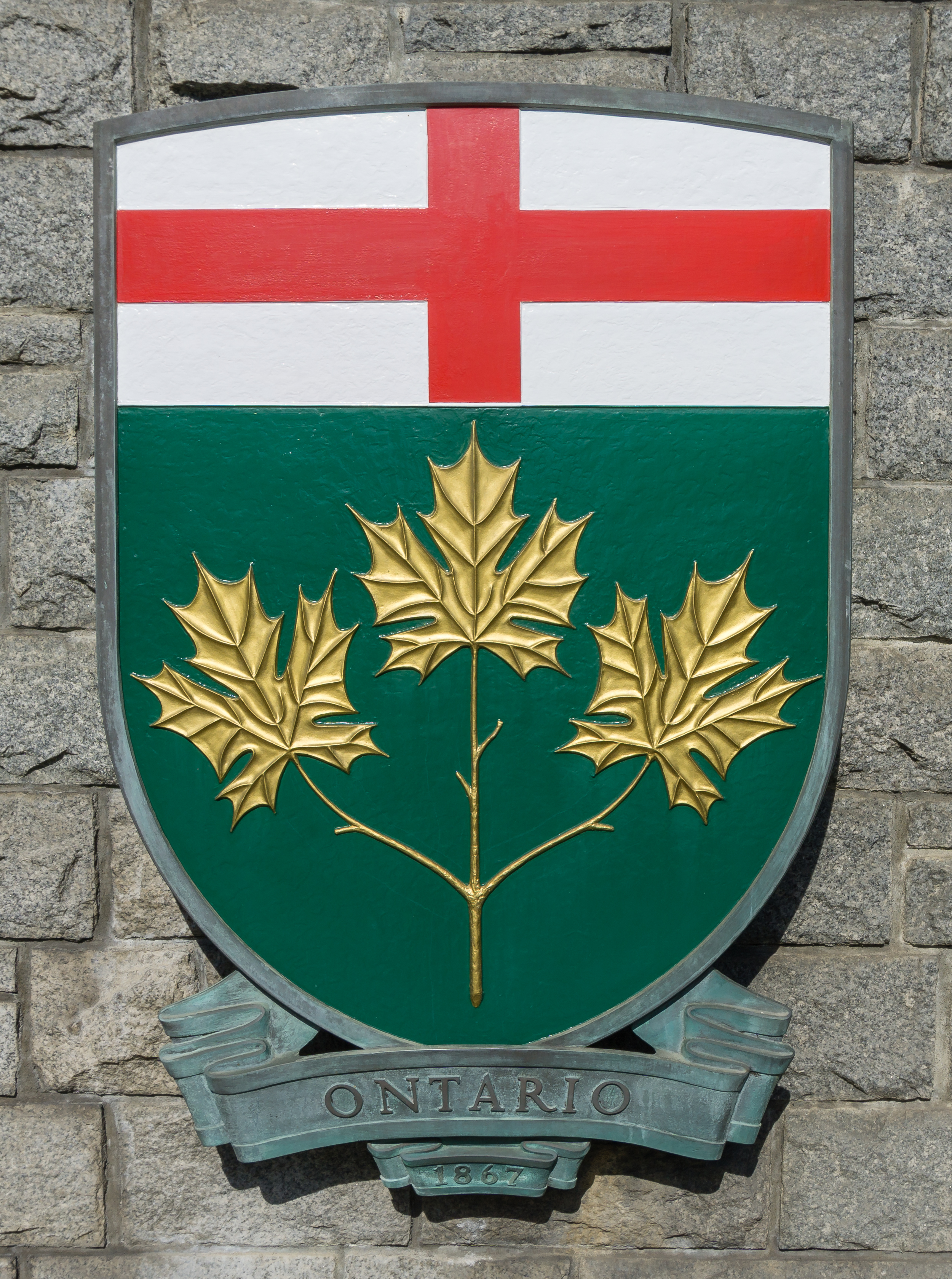 Coats of arms of Ontario, Confederation Garden Court, Victoria, British Columbia, Canada 18