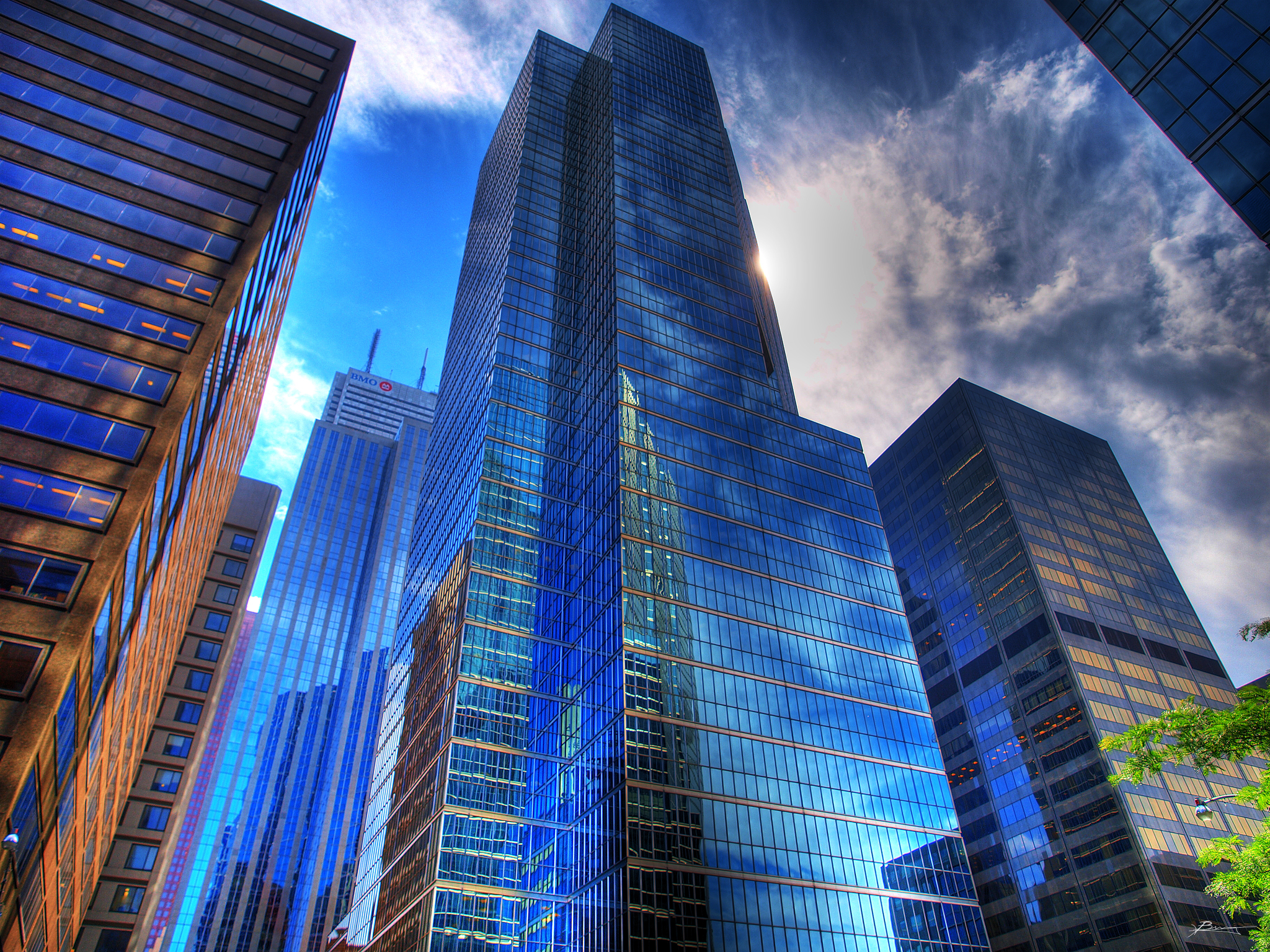 Glass Steel Sky Toronto