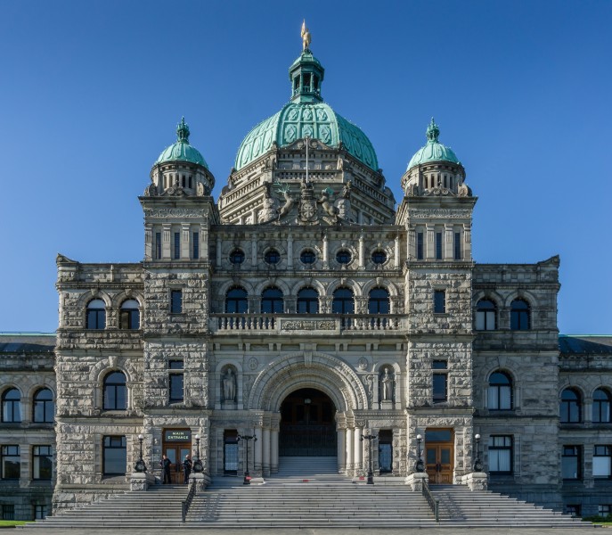 British Columbia Parliament Building, Victoria, British Columbia, Canada