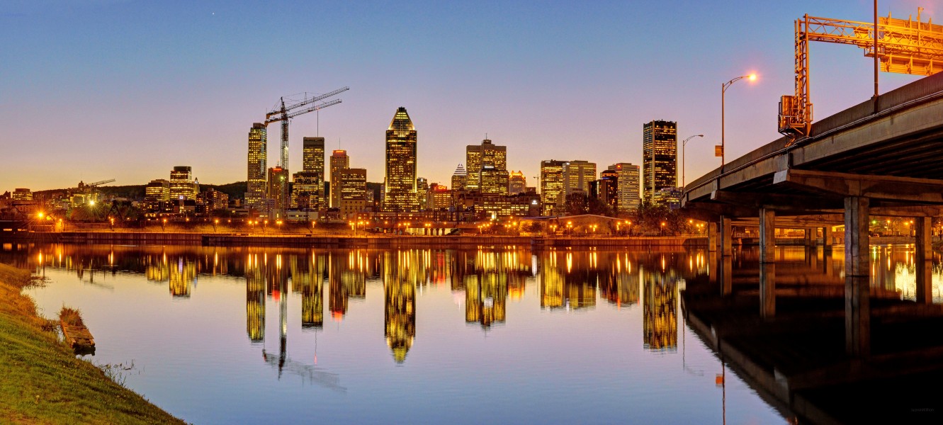 Canada's Cultural Capital - Montreal Skyline
