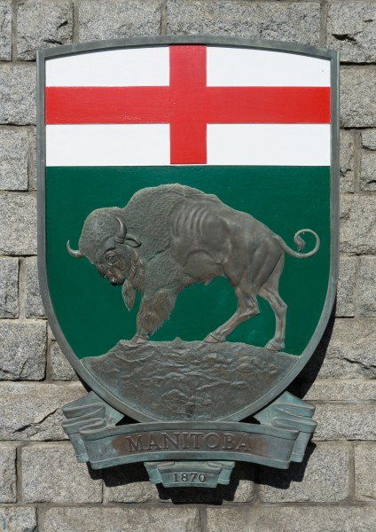 Coats of arms of Manitoba, Confederation Garden Court, Victoria, British Columbia, Canada 17