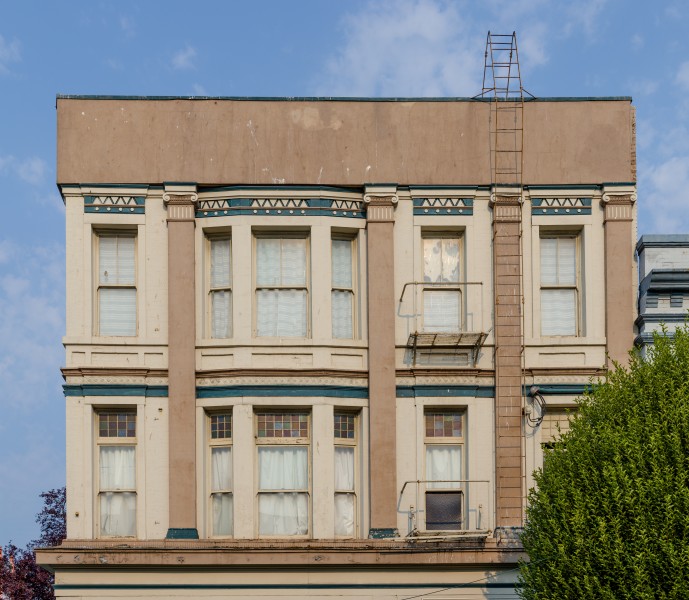 Facade of Adelphi Building, Victoria, British Columbia, Canada 12