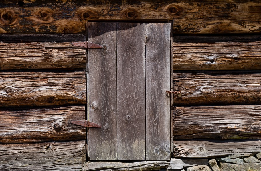 Forge's door, Ruckle Heritage Farm, Saltspring Island, British Columbia, Canada 006