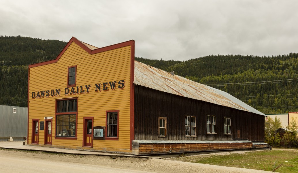 Periódico local, Dawson City, Yukón, Canadá, 2017-08-27, DD 43