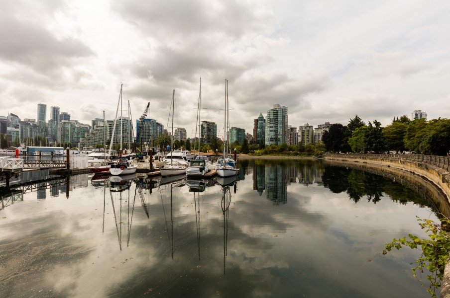 Vista de Vancouver desde el parque Stanley, Canadá, 2017-08-14, DD 01