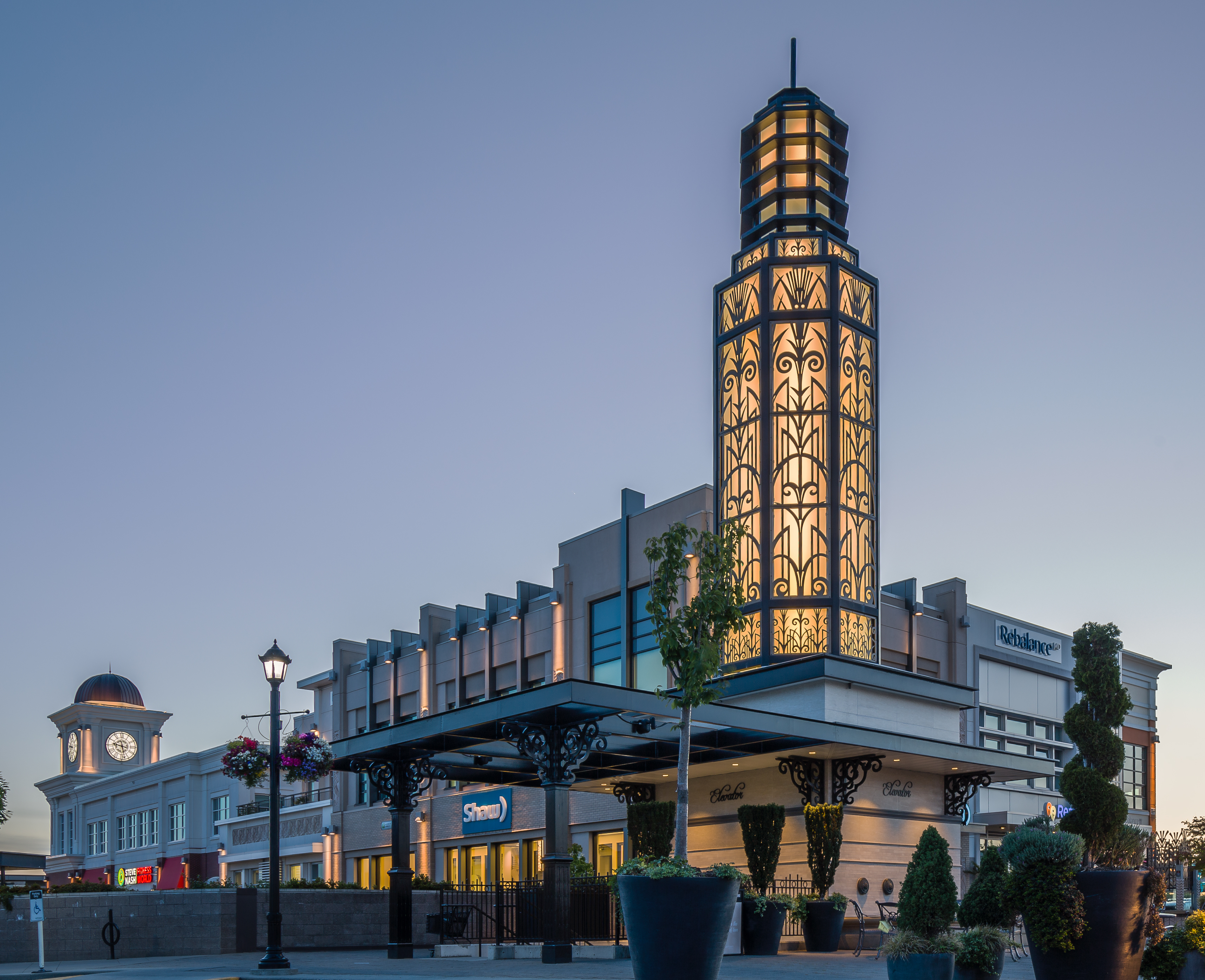 Tower in Uptown, Saanich, British Columbia, Canada 01