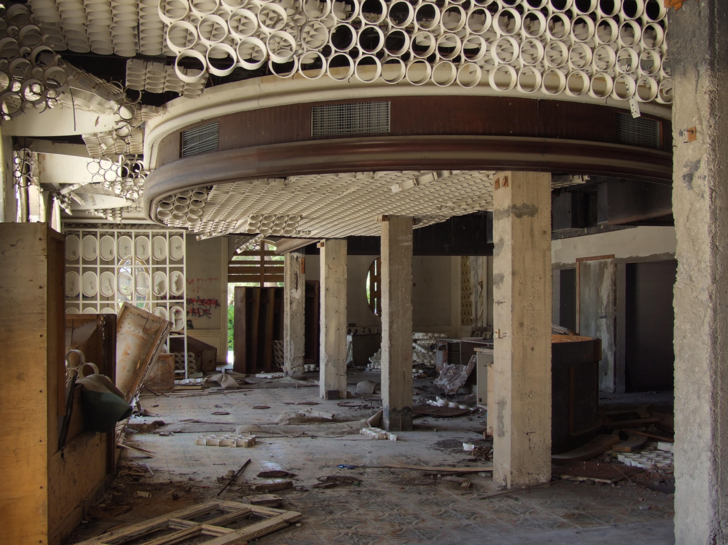 Kupari - destroyed hotel Grand