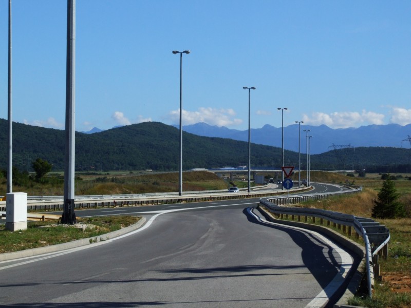 A1 motorway near Gospić