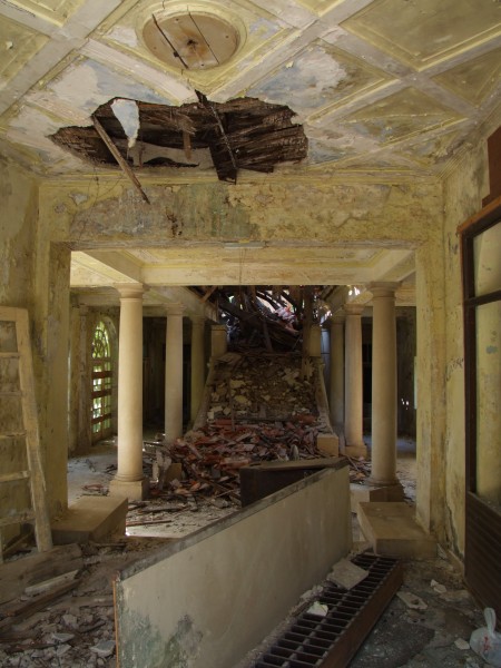 Hotel Grand - destroyed hotel in Kupari, Croatia