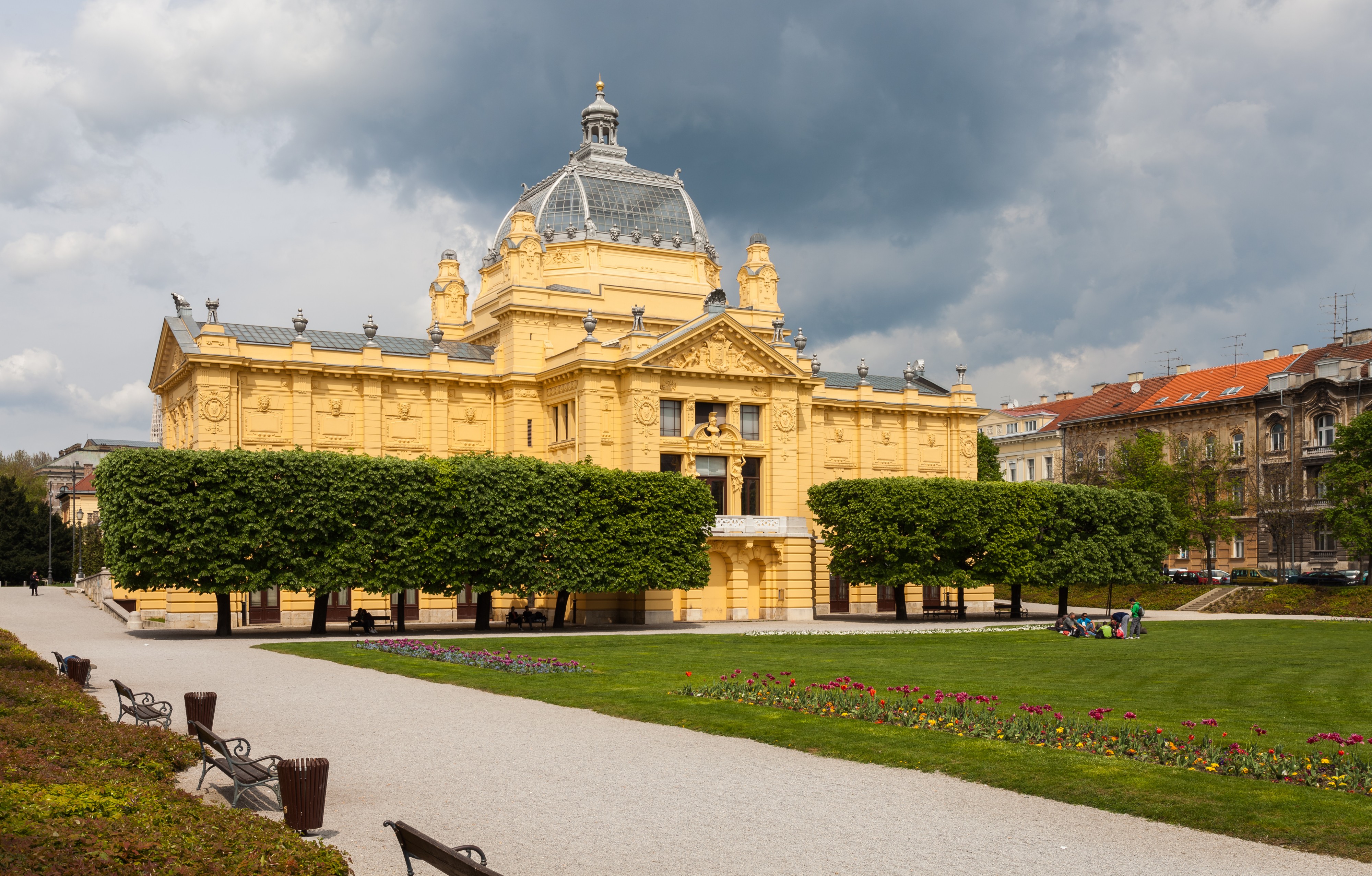 Pabellón del Arte, Zagreb, Croacia, 2014-04-13, DD 01